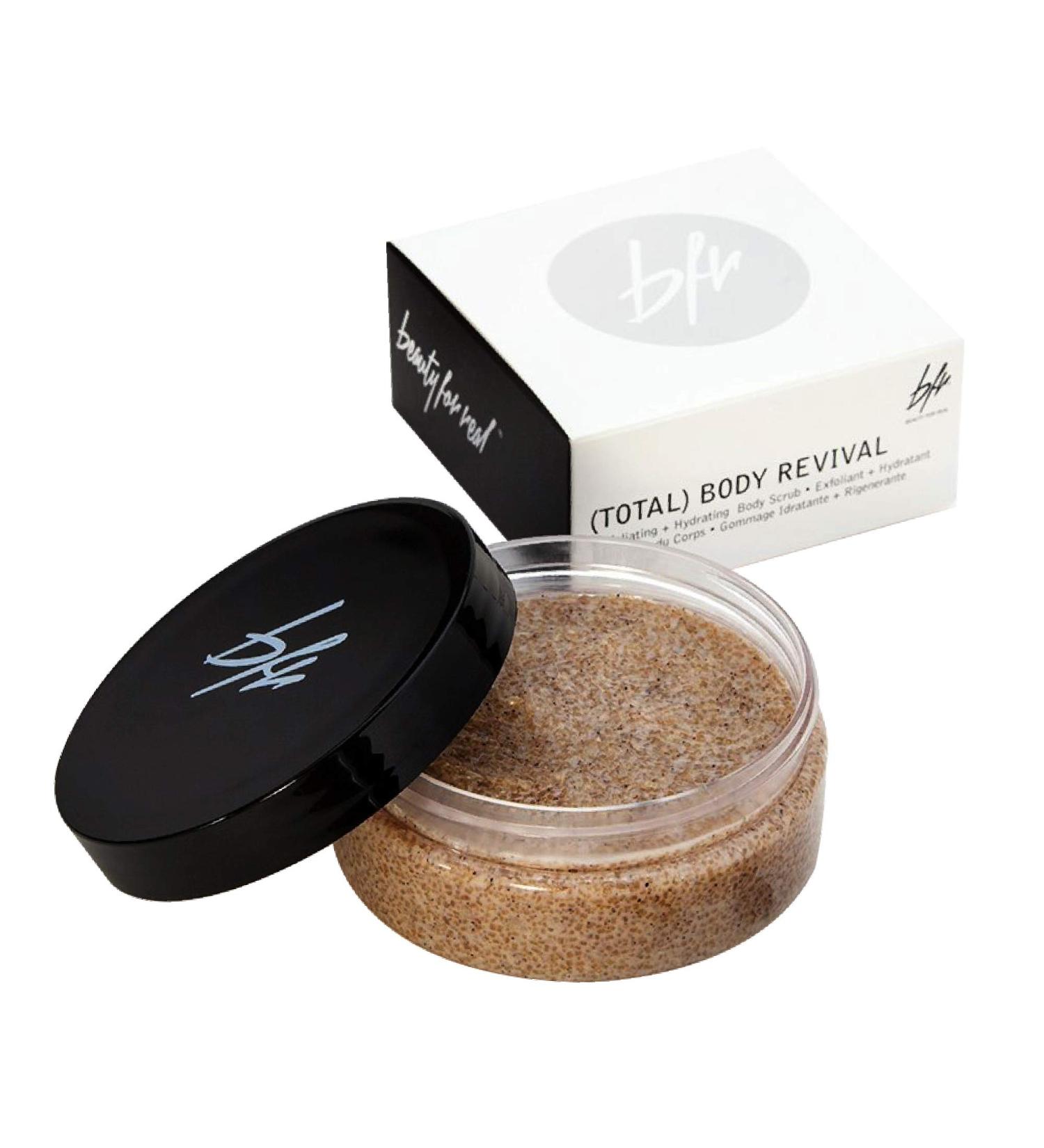 Beauty For Real Exfoliating Coffee Body Scrub - Softens Skin with Raw Sugar & Organic Coffee - 6 oz Made in USA - Buy Online on GoSupps.com