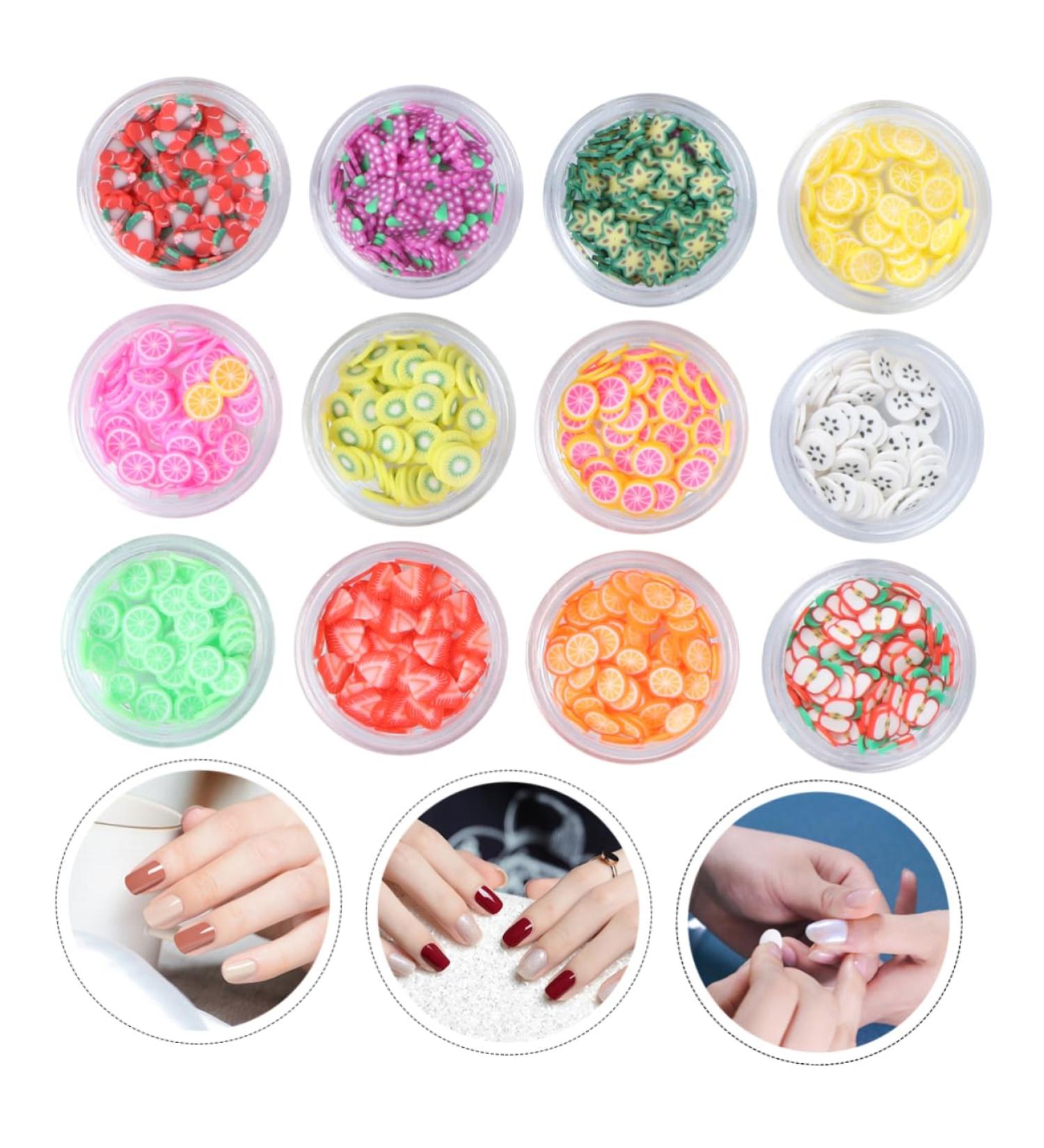 FRCOLOR 1 Set Slice Nail Decoration Strawberry Ornament Tropical Nail Art Decor 3d Fruit Slices Calcomanias Para U as Fruit Manicure Decals Nail Charms Strawberry Stickers Strawberry Decor - Buy Online on GoSupps.com