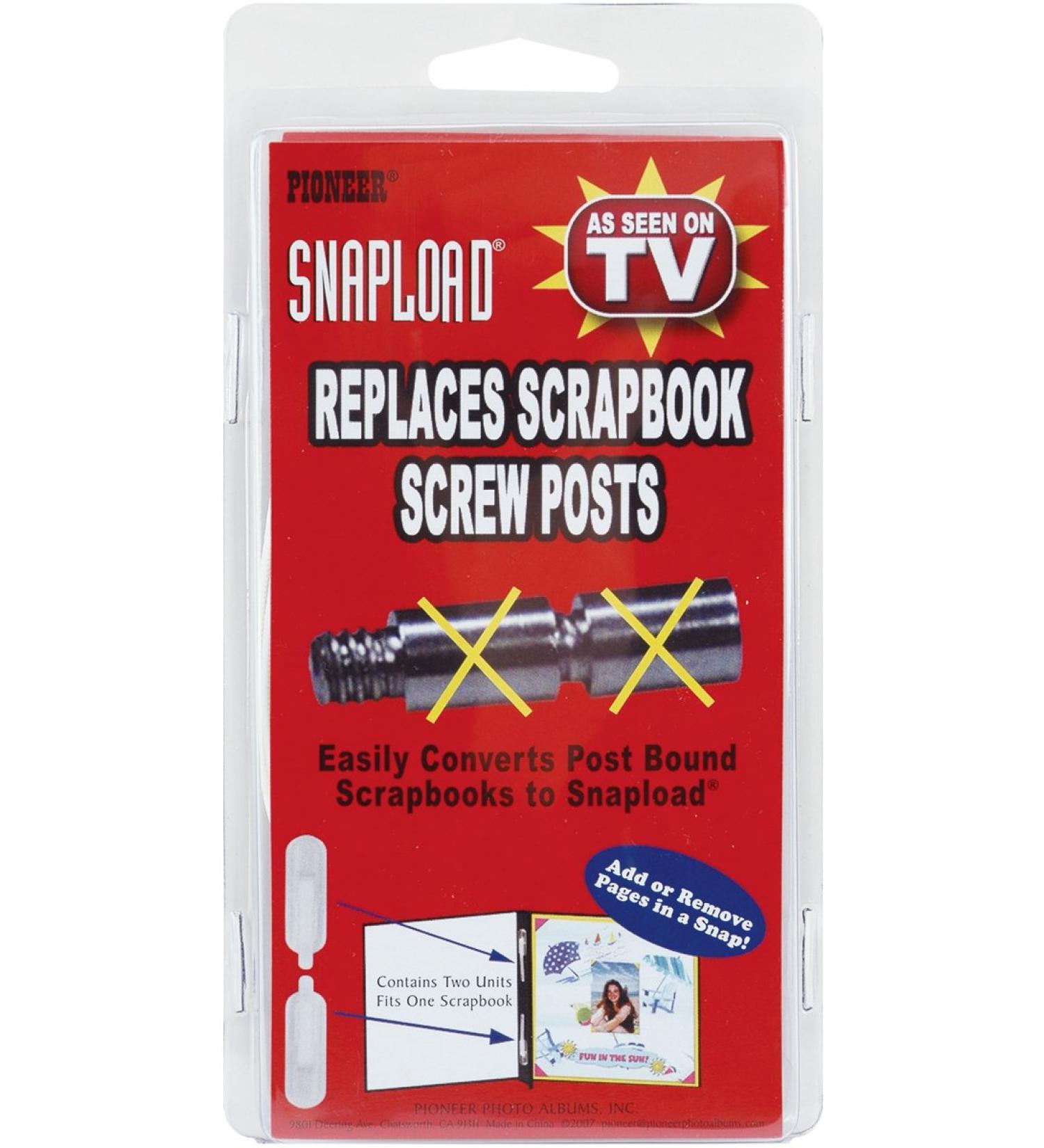 Pioneer Photo Albums Inc 2-SL Photo Storage Accessory  Black