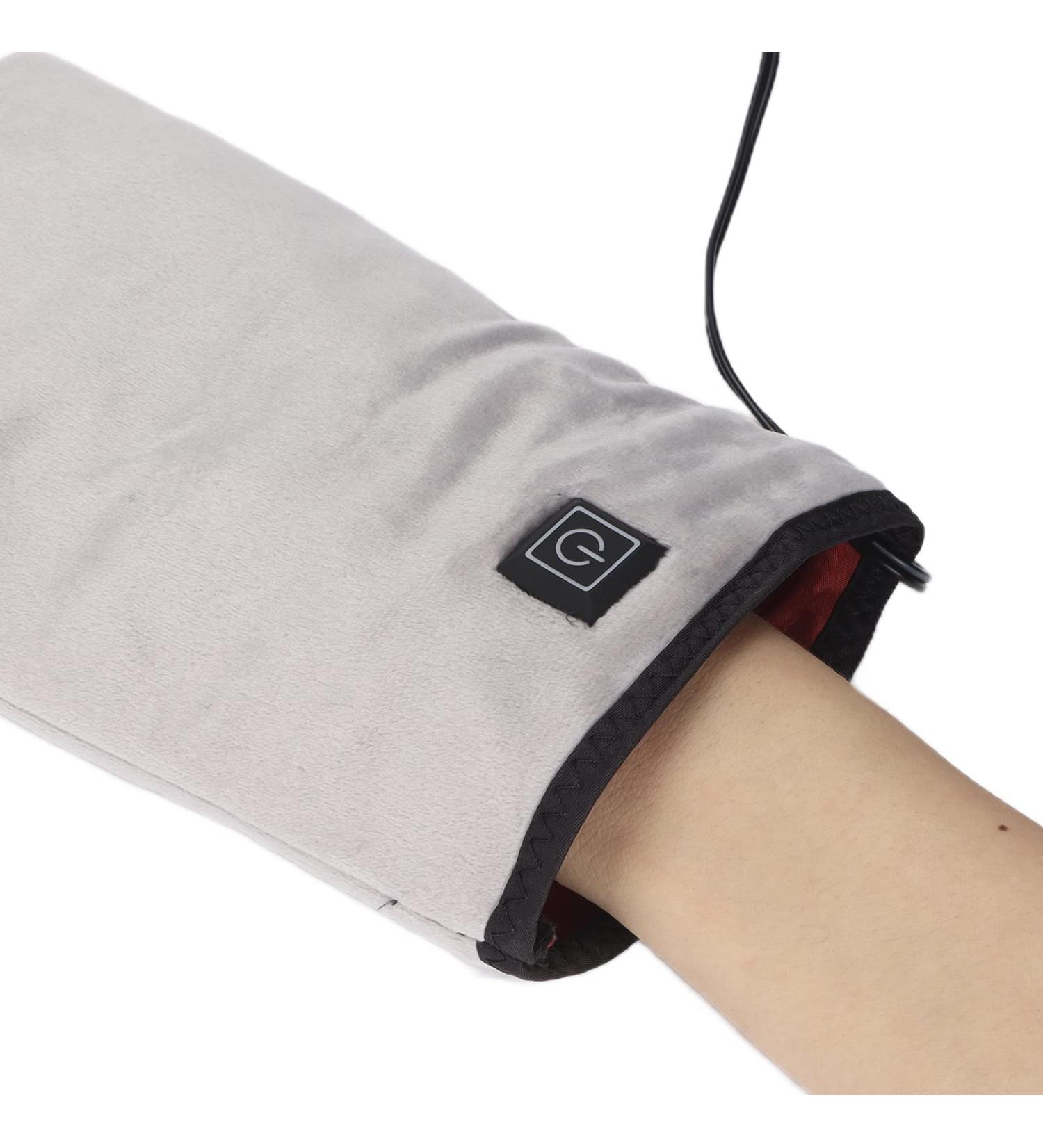 Heated Gloves 3 Settings Electric Heated Mittens Gloves Heated Beauty Hand Mittens Heating Gloves for Spa Hand Care Women Beauty Nail Art Manicure Warmer Mittens Warming Mitts USB(grey) - Buy Online on GoSupps.com