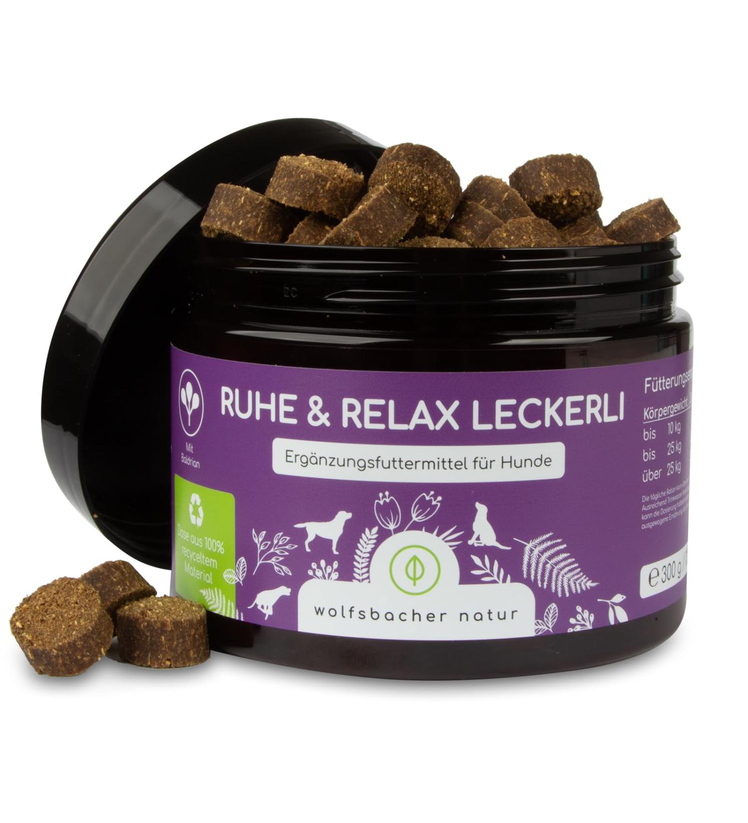 Soothing Snacks for Dogs | Natural Calming Treats with Valerian & St. John's Wort - 130 Stress Relief Treats - Buy Online on GoSupps.com