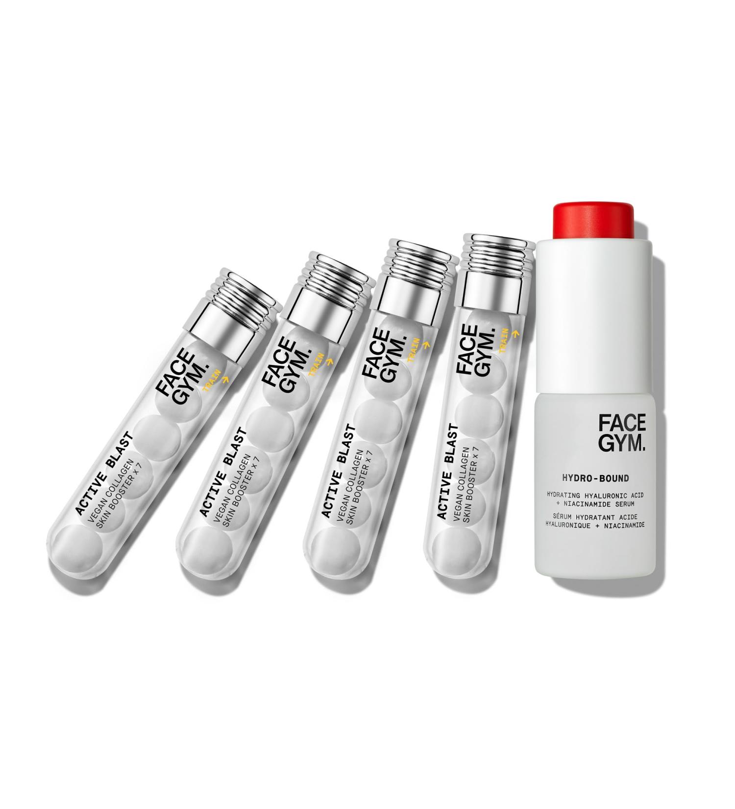 FACEGYM Face Serum - Vegan Collagen for Clear Skin & Youthful Radiance | Lightweight Fast Absorbing Cruelty-Free - Buy Online on GoSupps.com
