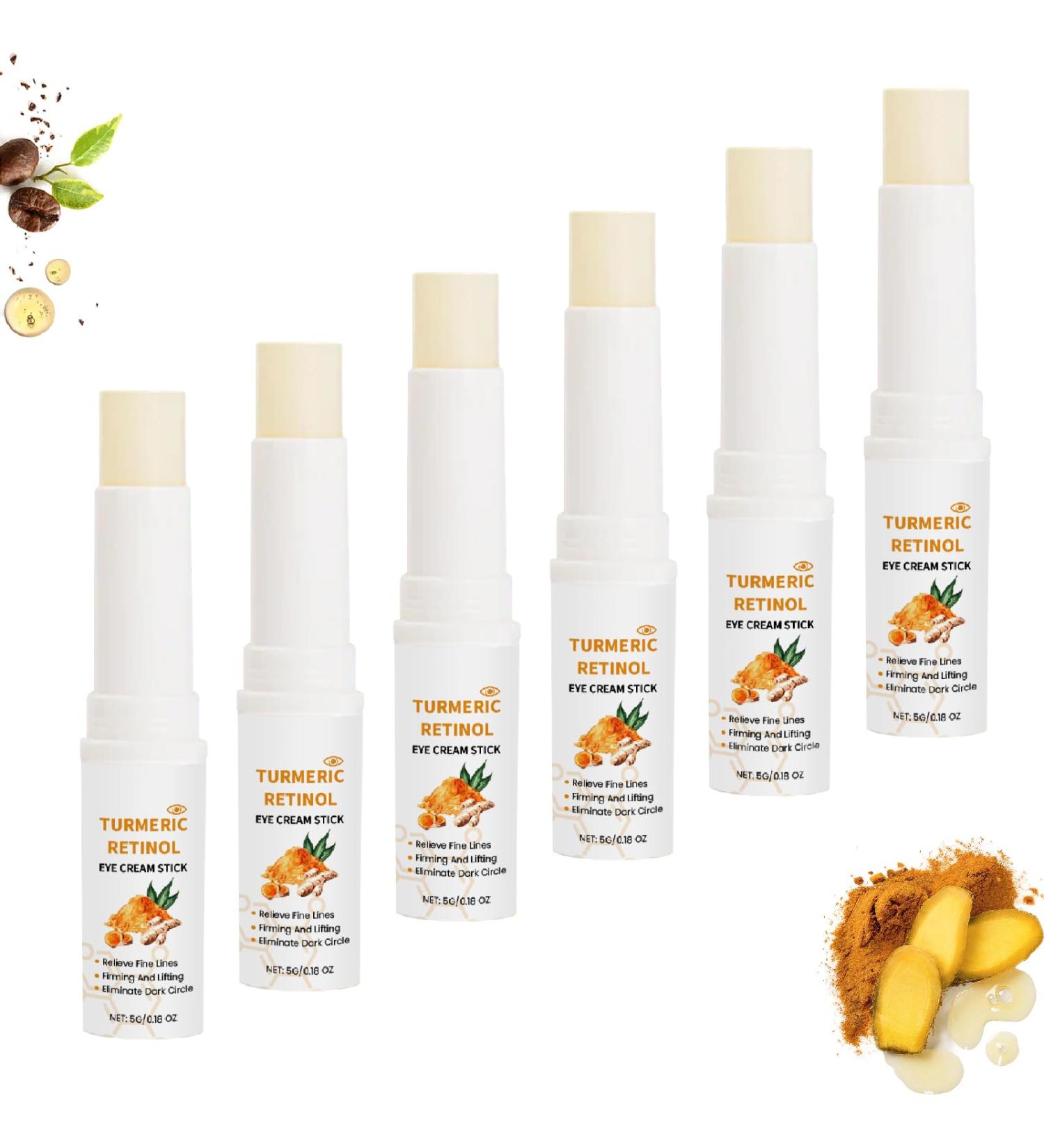 Cr me contour des yeux au curcuma et au r tinol cr me contour des yeux claircissante anti- ge - Avec r tinol curcuma et vitamine C R duit les cernes et les poches 5 g / 0 18 oz (6) - Buy Online on GoSupps.com