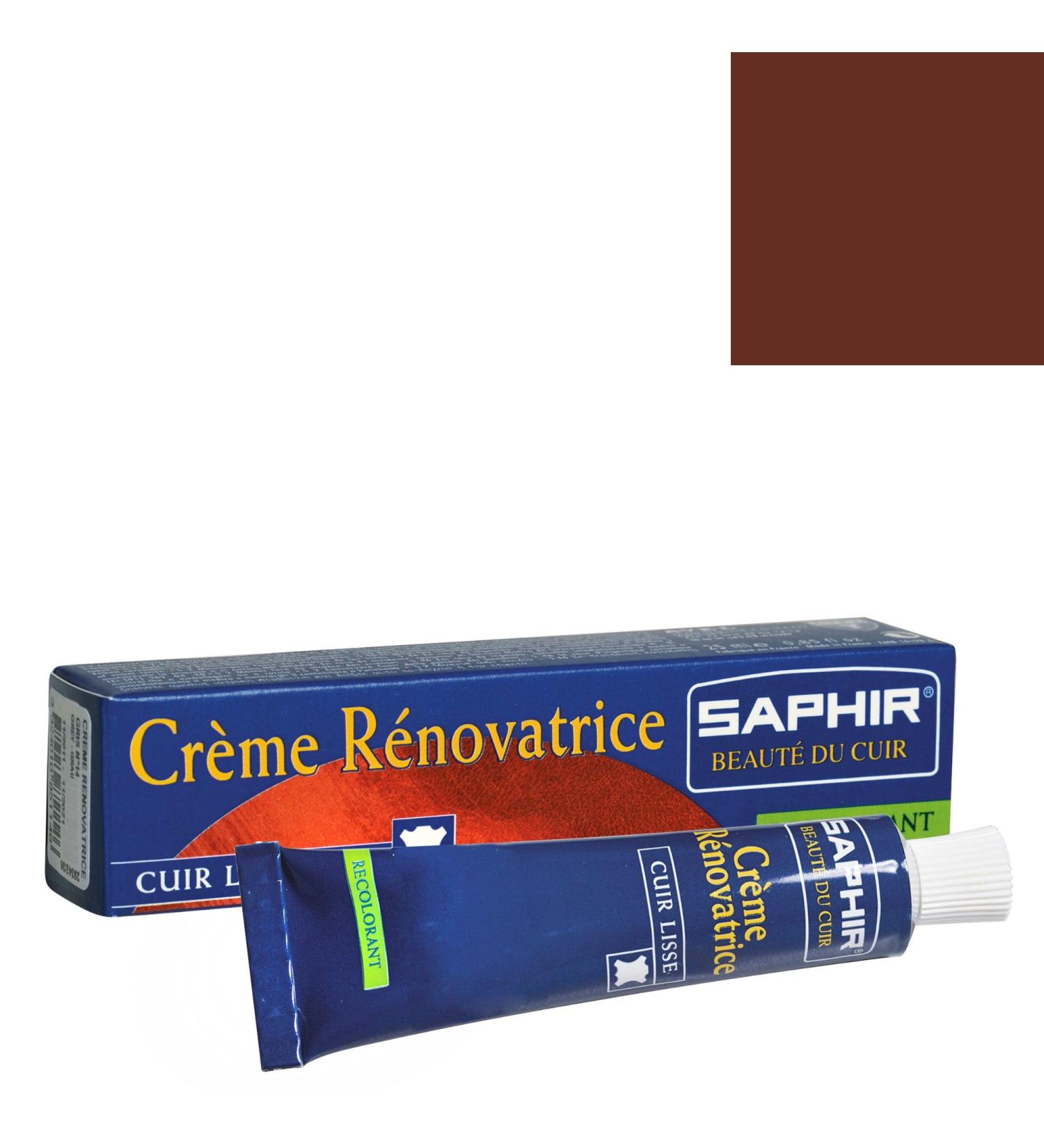 Saphir Rejuvenating Cream Polish Tube Cognac 25 ml - Buy Online on GoSupps.com
