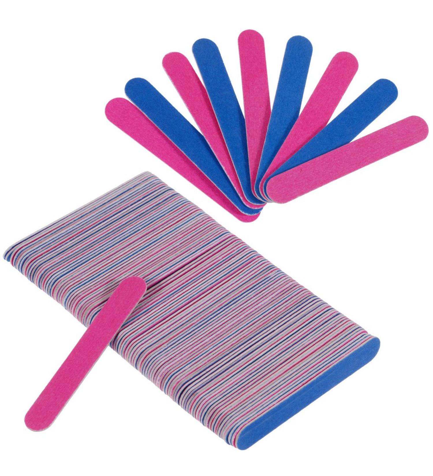 Faburo 100PCS Double-Sided Disposable Nail Files 180/240 - Quality Manicure Tools for Perfect Nails - Fast International Shipping - Buy Online on GoSupps.com
