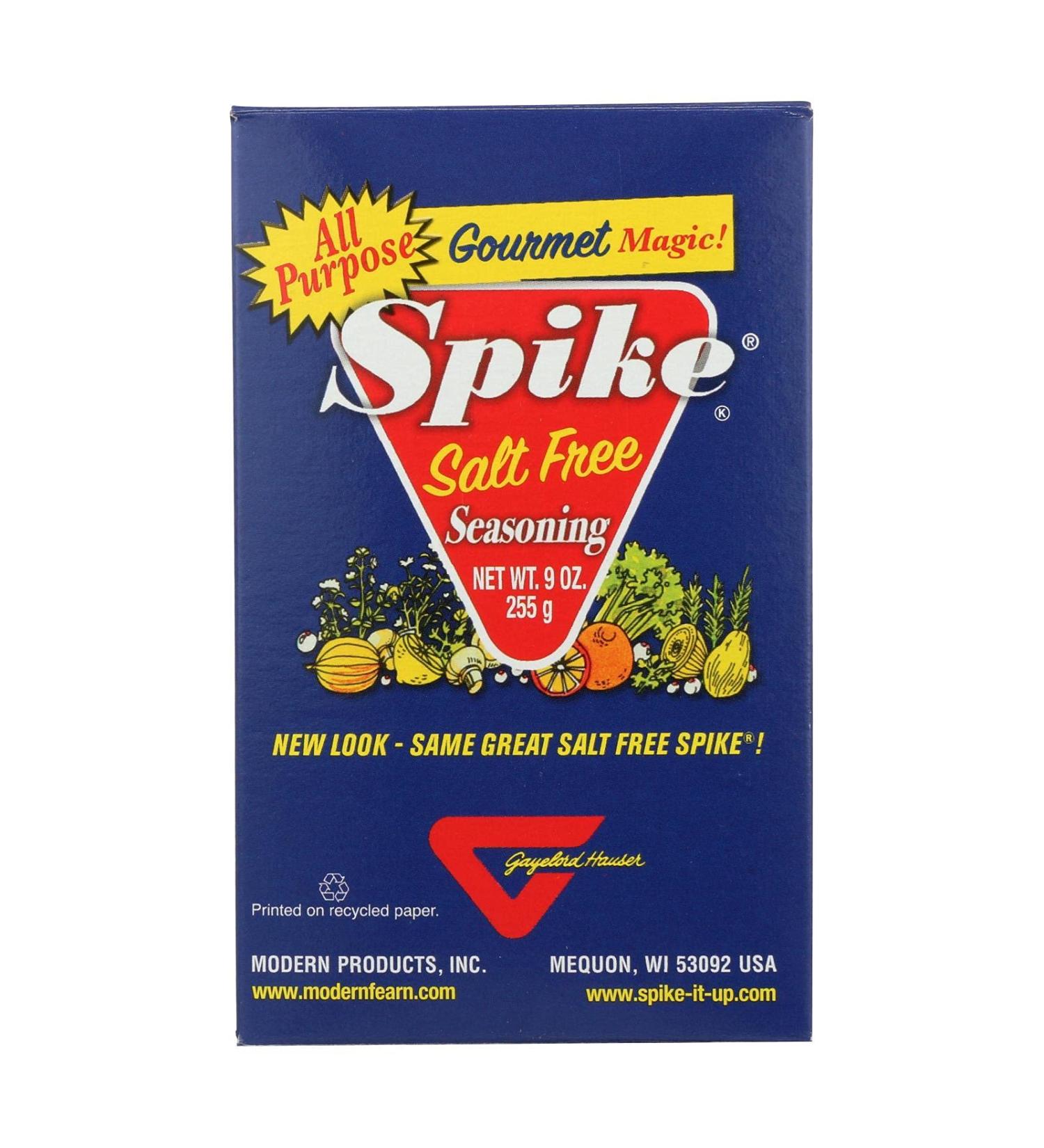 Gaylord Hauser Spike Seasoning - 9oz Flavor Enhancer for Cooking & Grilling - Buy Online on GoSupps.com