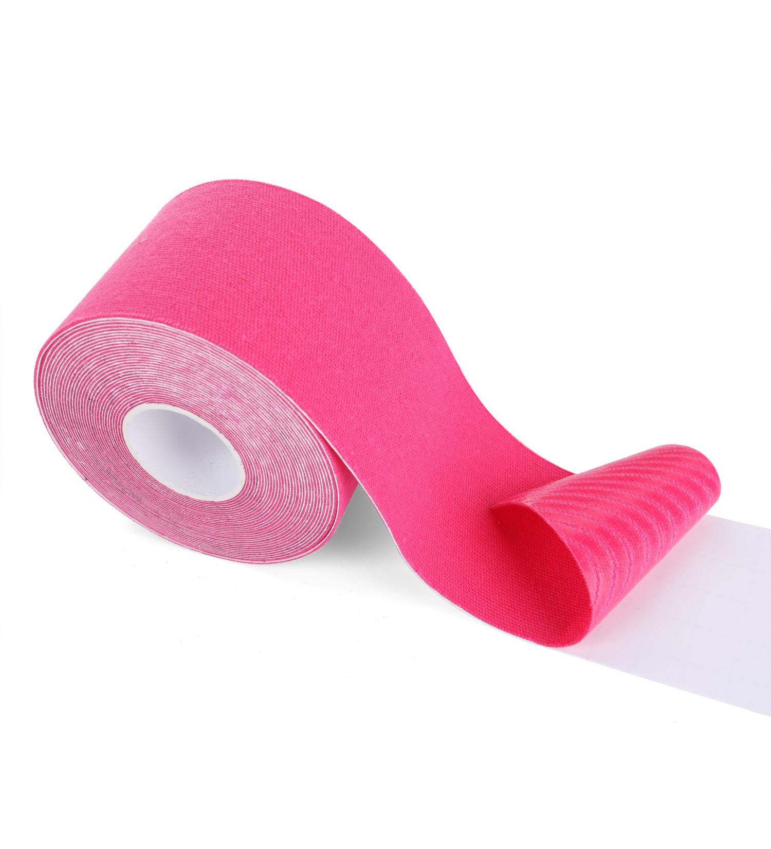 Pink Athletic Tape Kinesiology Sports Tape for Injury Provides Stability to Muscle and Joint Promotes Recovery and Support - Buy Online on GoSupps.com