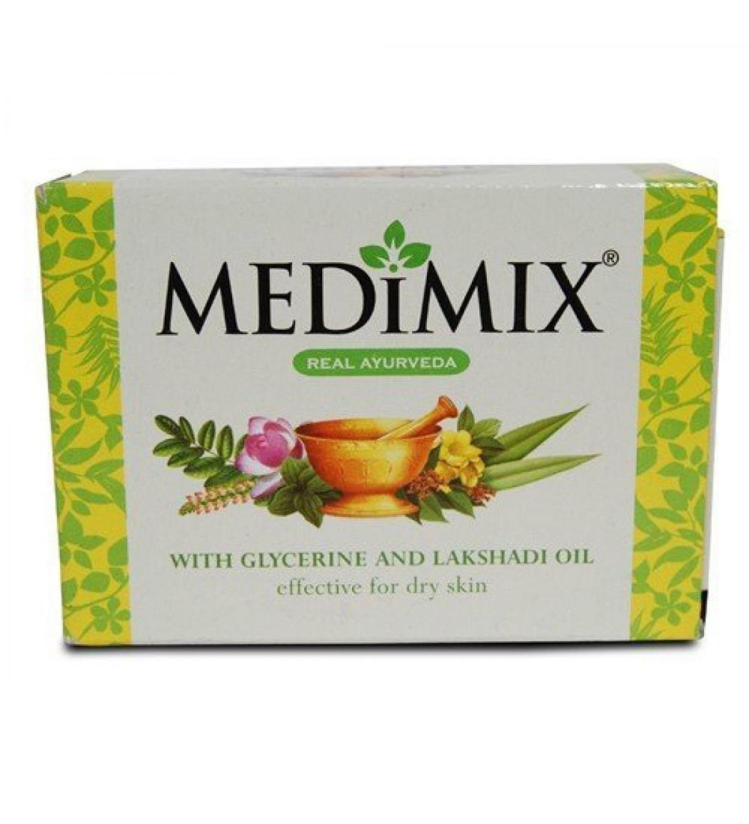 Medimix Moisturising Glycerine & lakshadi Oil 125 GM X 2 Pcs by Cholayil