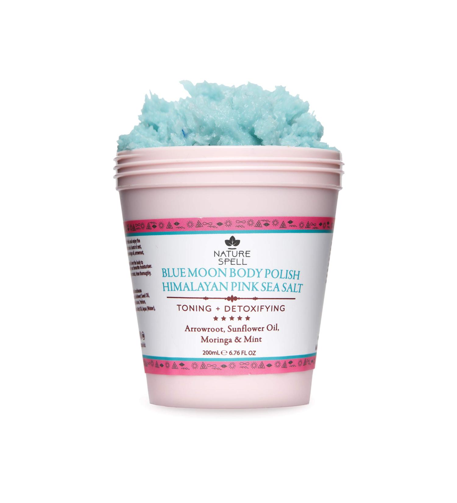 Himalayan Pink Sea Salt Body Scrub 200ml | Natural Exfoliation | Vegan & Made in the UK - Buy Online on GoSupps.com