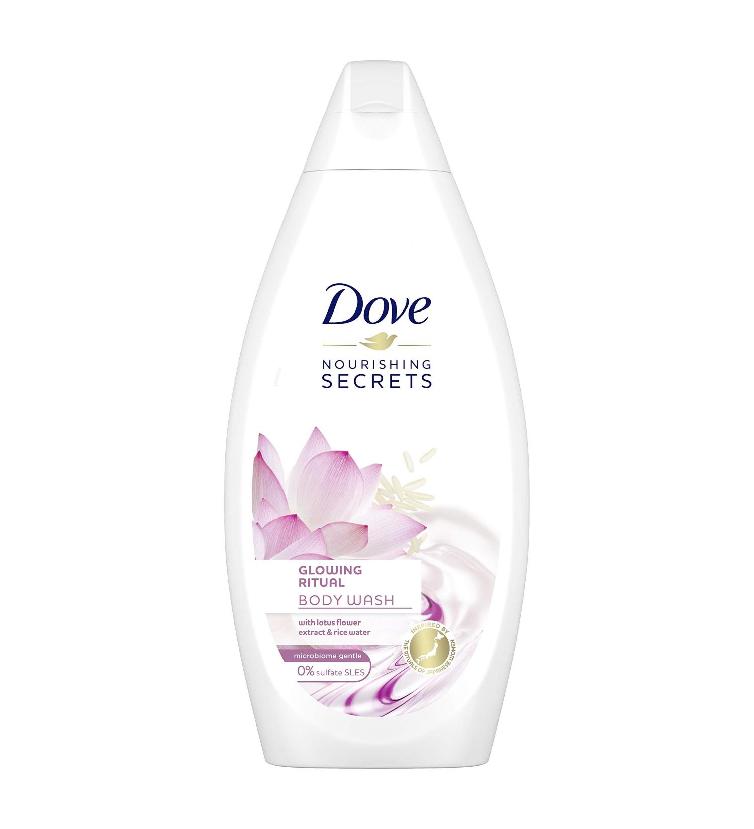 Glowing Lotus Flower & Rice Water Body Wash - 500ml - Buy Online on GoSupps.com