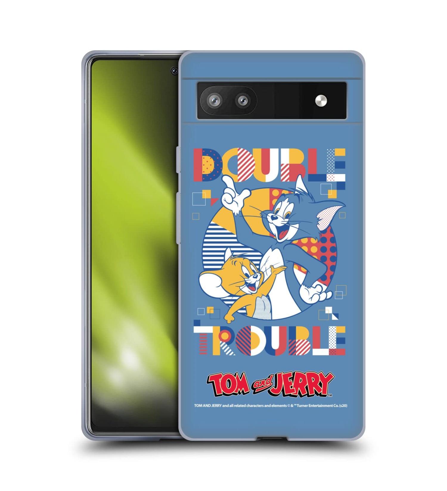 Buy Tom and Jerry Head Case Designs Soft Gel Case for Google Pixel 6a - Durable & Stylish! - Buy Online on GoSupps.com