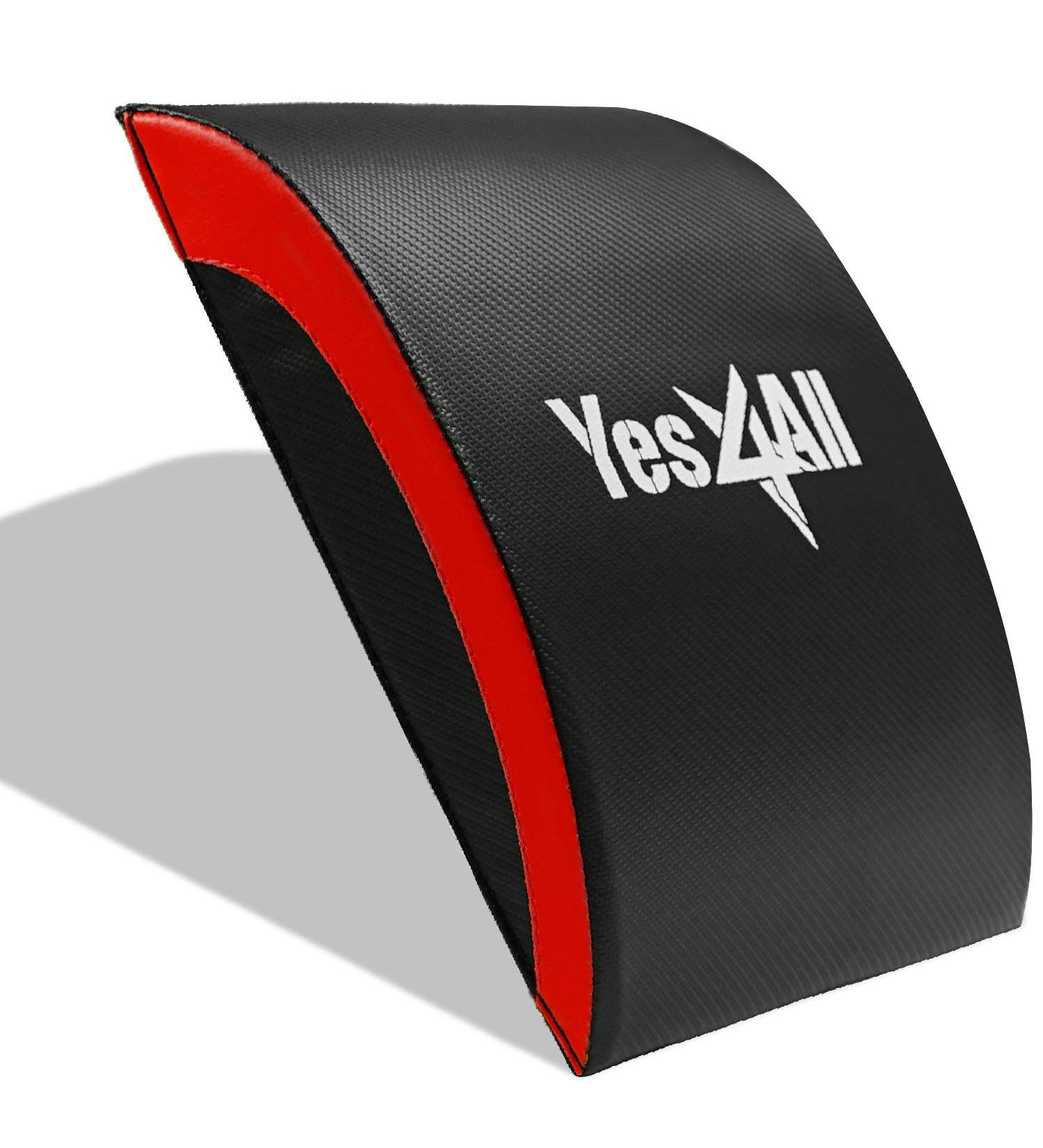 Yes4All Ab Exercise Mat - RedBlack Abdominal Wedge B | Improve Core Workouts - Buy Online on GoSupps.com