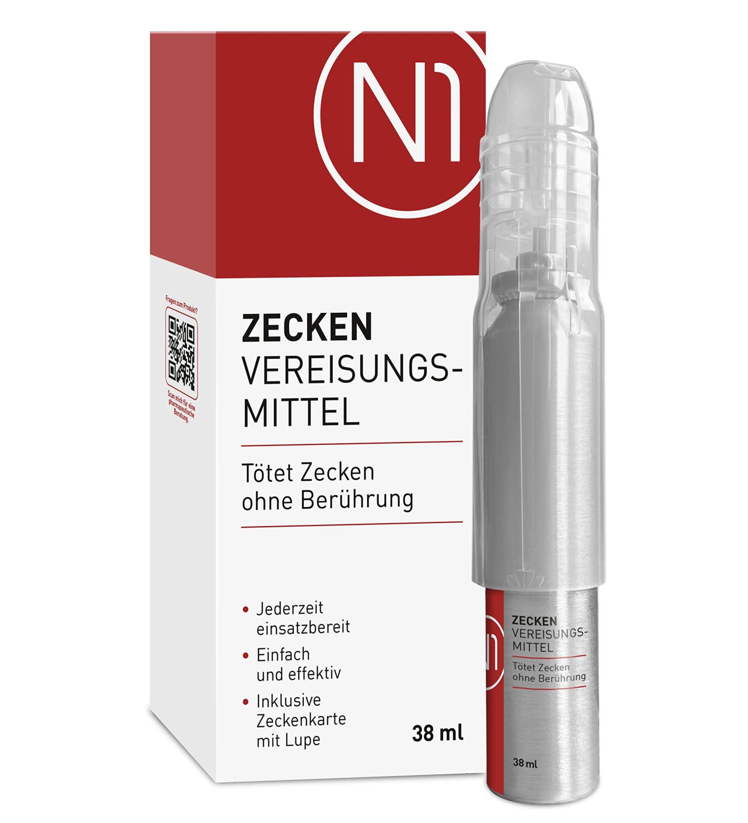 N1 Ticks Verere 38 ml + Tick Card - Safe & Pain-Free Tick Remover for Humans & Animals - Remove Up to 40 Ticks Easily - Buy Online on GoSupps.com