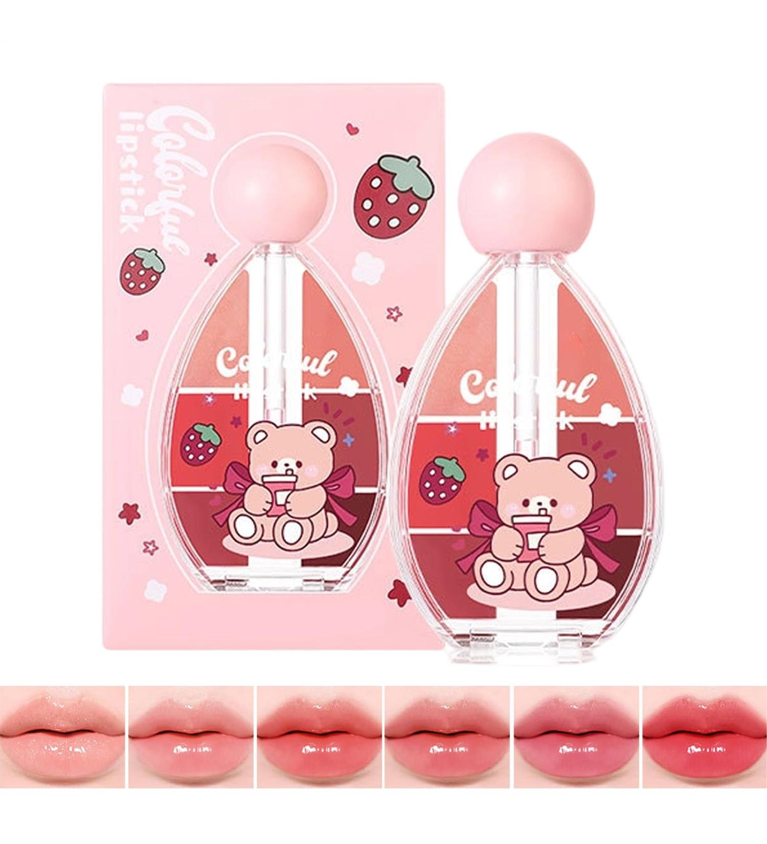 Palette De Couleurs Pour L vres Kit De Rouge L vres Brillant 6 Couleurs - Brillant Teint Hydratant et R sistant la Transpiration | Pour Filles Adolescentes Cosm tiques Maison - Buy Online on GoSupps.com