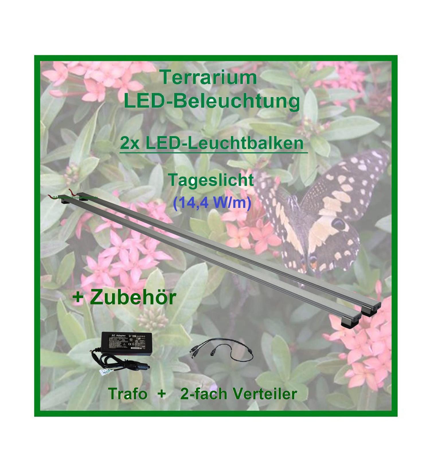 AQUARIUM PL DERHAUSEN Rainforest Terra - 100 cm LED Lighting for Tropical Plants | Brighten Your Aquarium with Energy-Efficient Light Bar - Buy Online on GoSupps.com