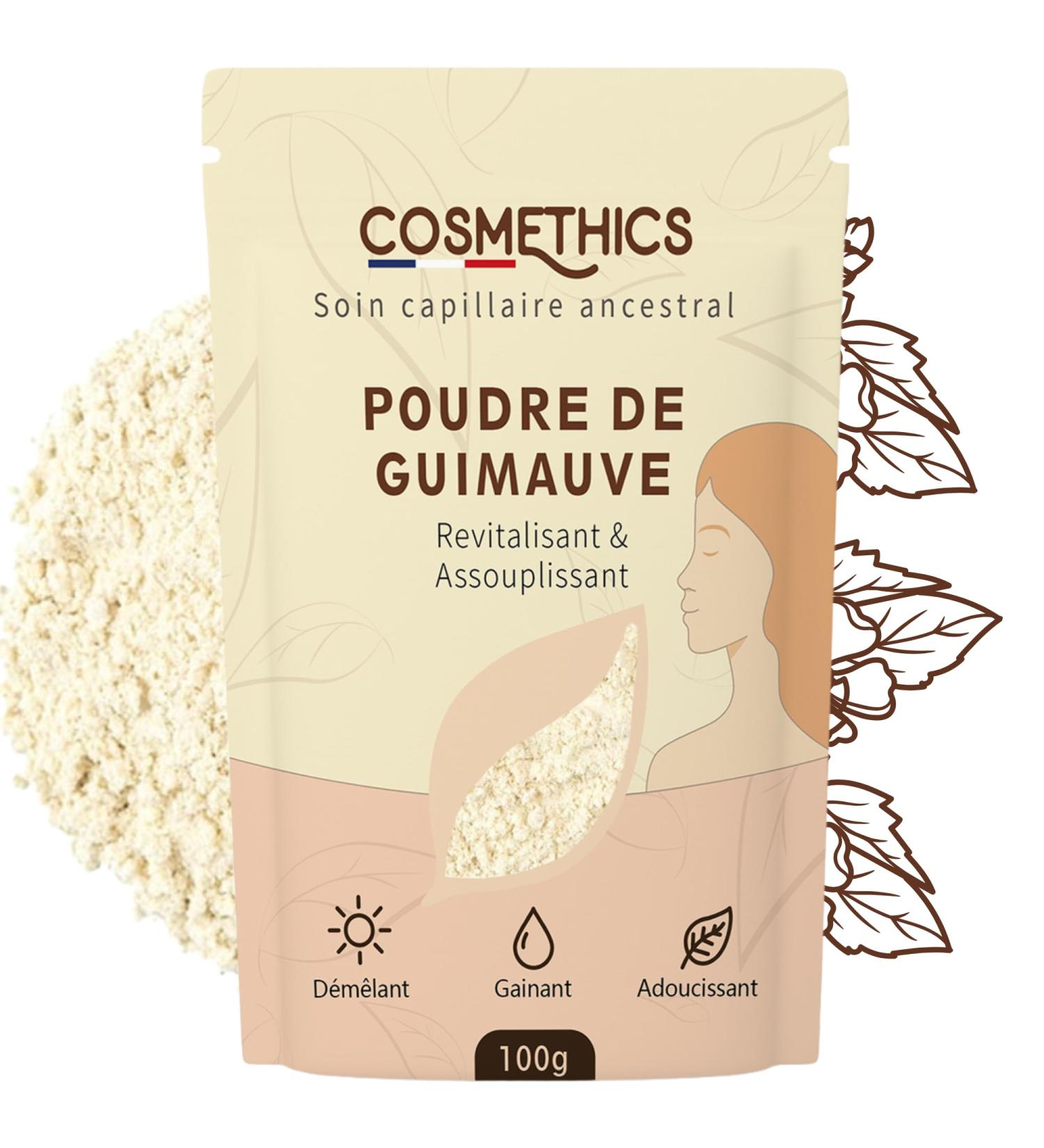  Cosm'Ethics Ayurvedic Marshmallow Root Powder 100g Cosm'Ethics 100% pure and natural excellent quality non-irradiated powder  - Buy Online on GoSupps.com