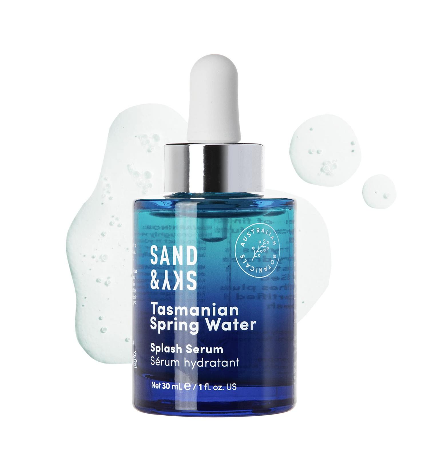 Buy Sand & Sky Tasmanian Spring Water Splash Serum - Hyaluronic Acid for Soft Plump Skin | International Shipping Available - Buy Online on GoSupps.com