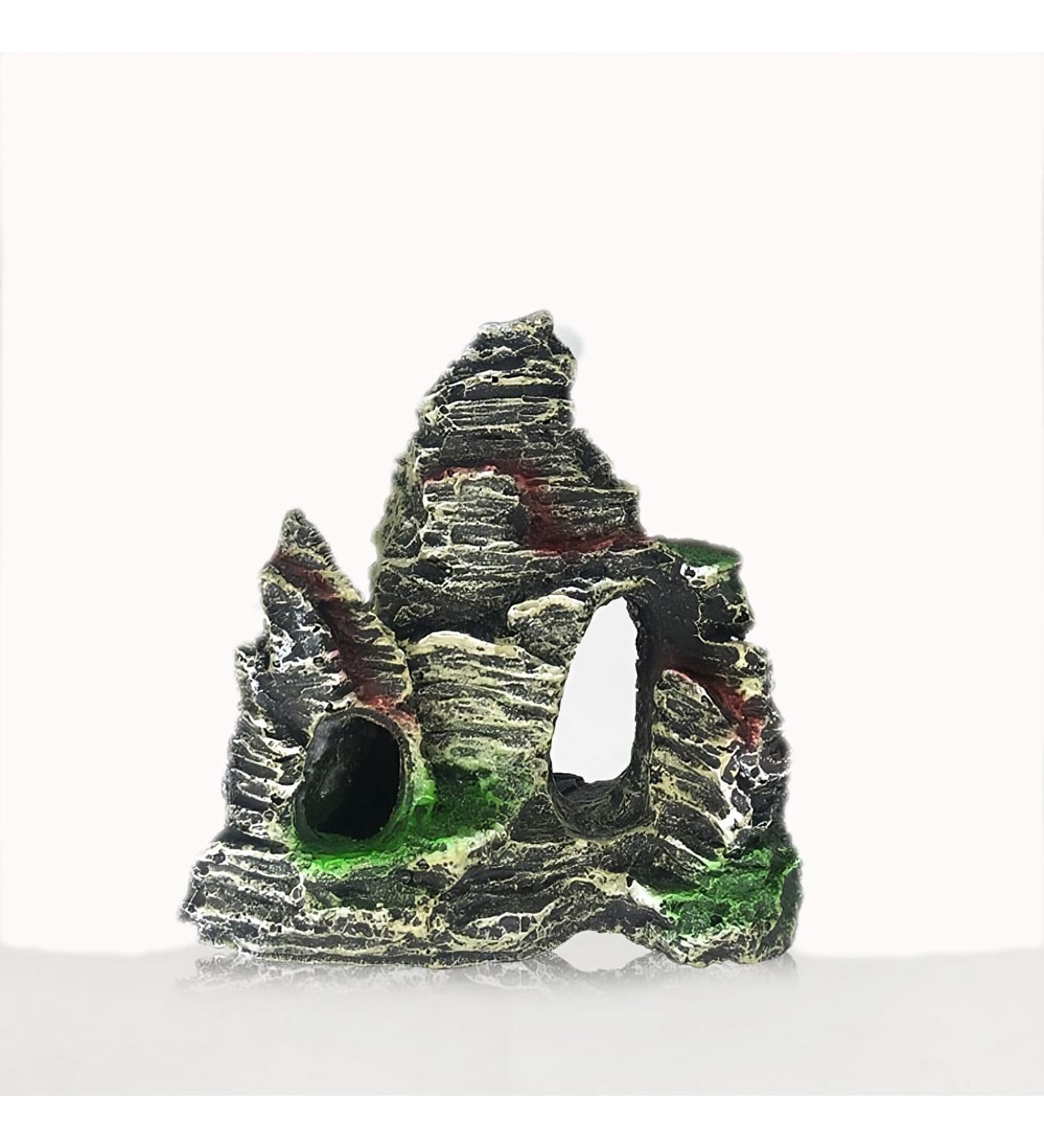 Movoja Aquarium Decoration - Mountain Landscape 1 - for fresh and salt water - Mountains Rocks Stones Steep Mountains Dolomites Aquaristics