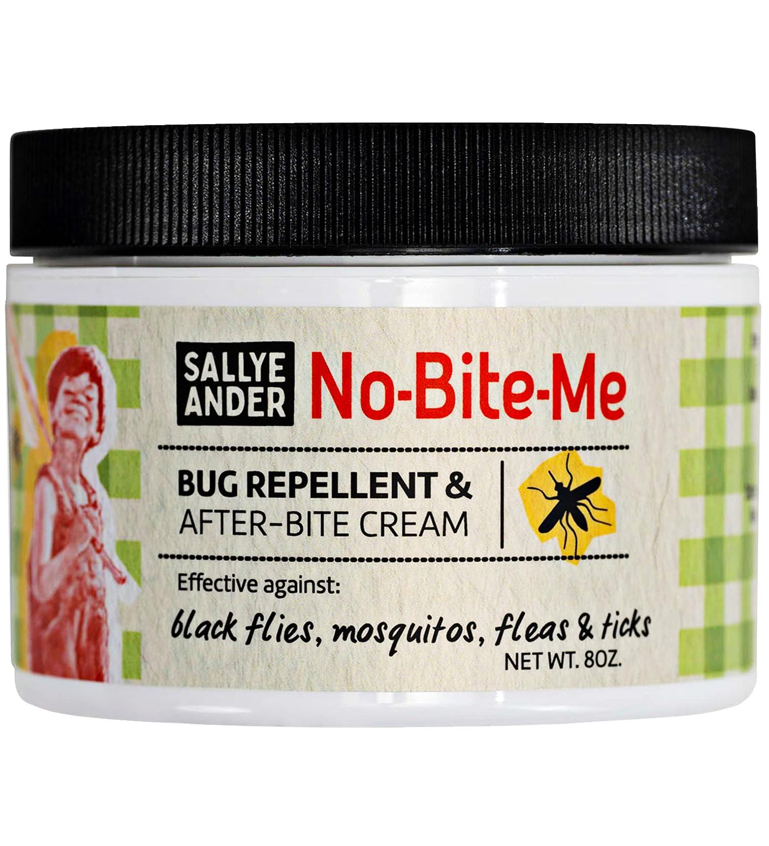 SallyeAnder No Bite Me Bug Repellent 8 oz Jar - Natural Insect Repellent for Outdoor Protection - Buy Online on GoSupps.com