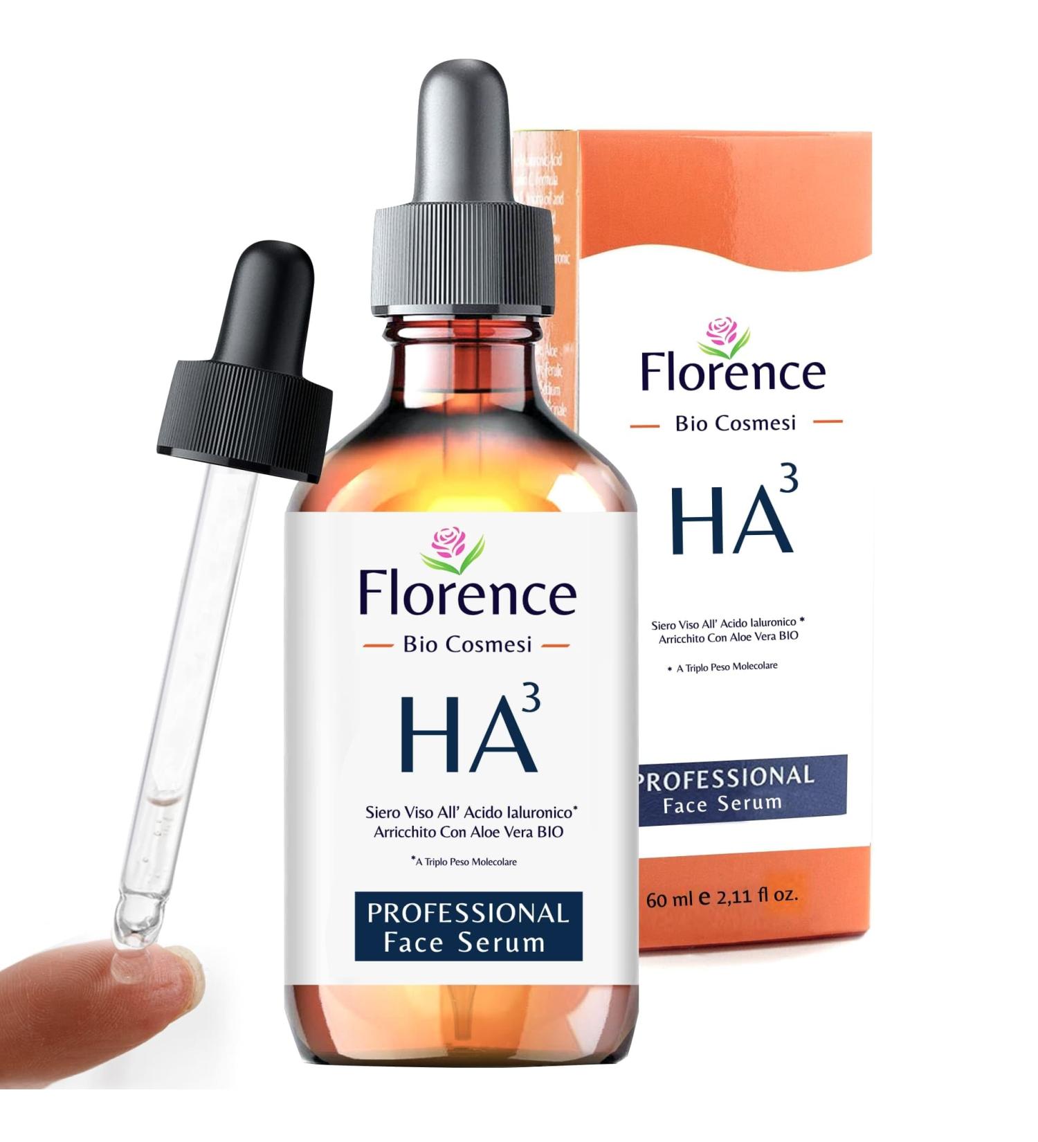 2.11 oz. Organic Hyaluronic Acid Serum for Face + Niacinamide B5 & Vitamin C. Vegan Skin Care Anti-Aging Moisturizer Face Serum for Hydrating Brightening Plump & Smooth All Skin Types - Buy Online on GoSupps.com