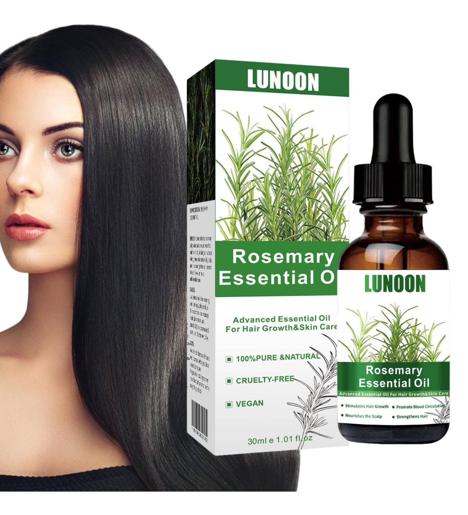 Buy Hongjingda Rosemary Essential Oil - 60ml Hair Fertilizer for Anti-Hair Loss Scalp Nourishment & Growth Stimulation - International Shipping - Buy Online on GoSupps.com