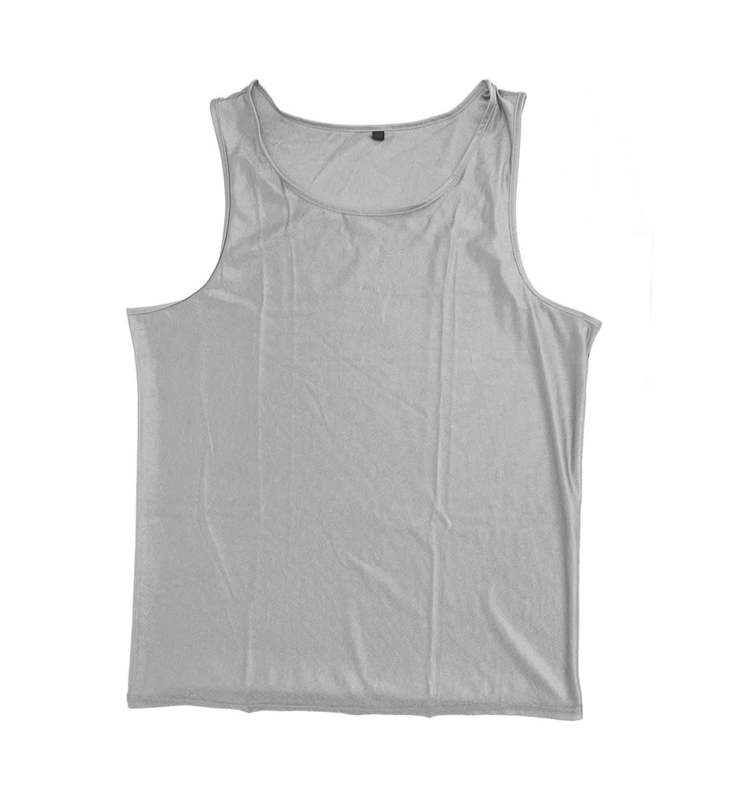EMF Blocking Vest - Silver Fiber Protection Tank for WiFi Shielding | Anti-Radiation Clothing for Office Fitness & Outdoor (XXL) - Buy Online on GoSupps.com