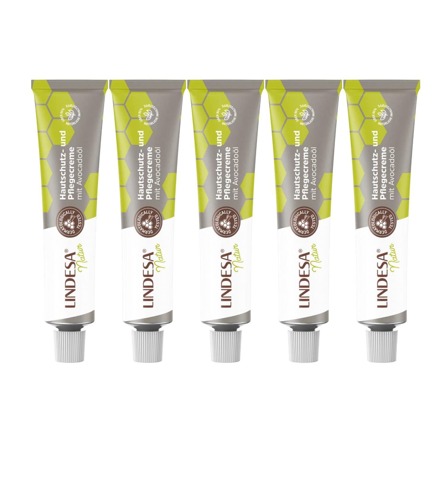 Lindesa Natural 50 ml Tube 10 ml (Pack of 5)