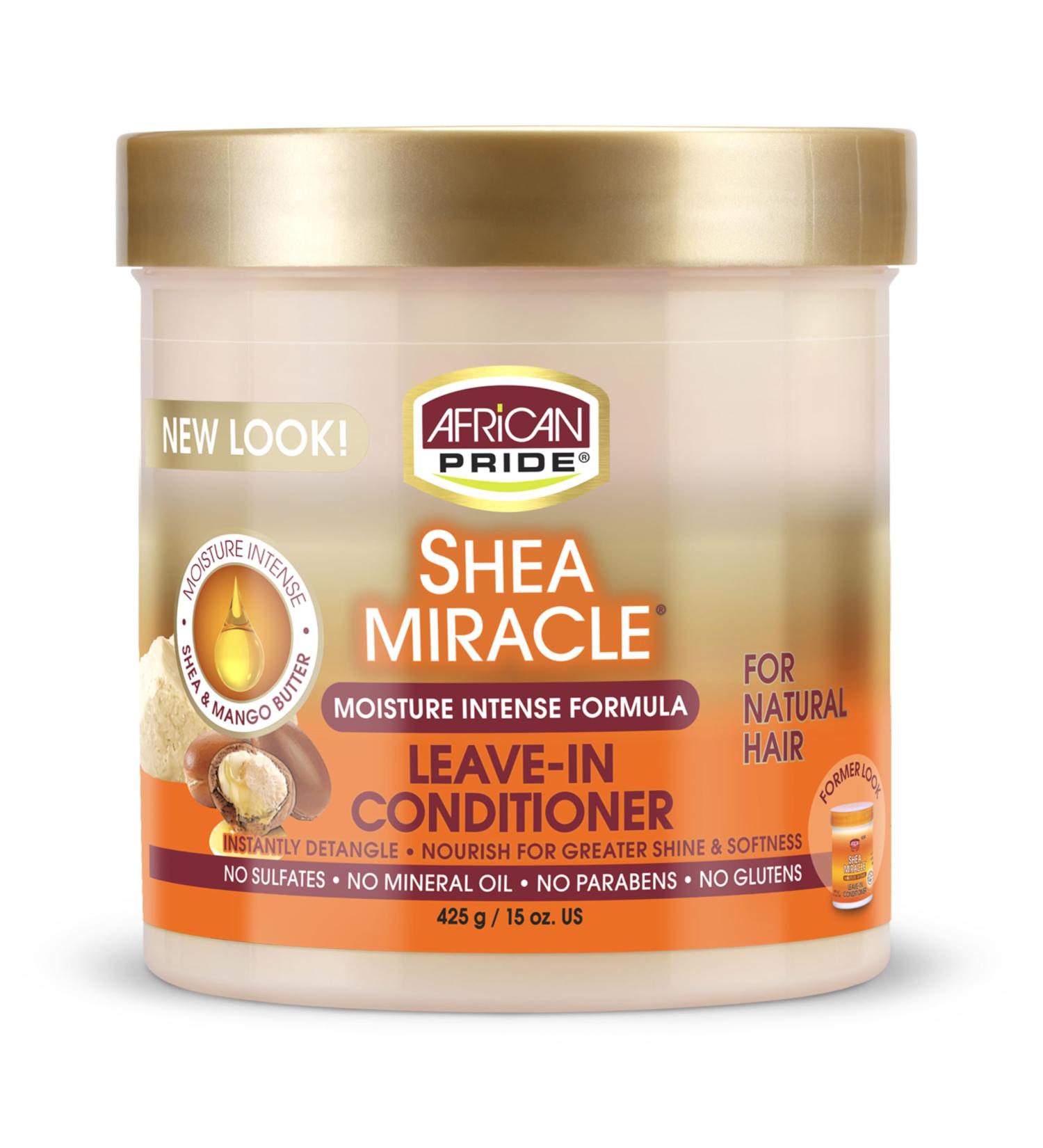 Buy African Pride Miracle Leave-In Balm - 3 Packs of Shea Butter 425g | International Shipping - Buy Online on GoSupps.com