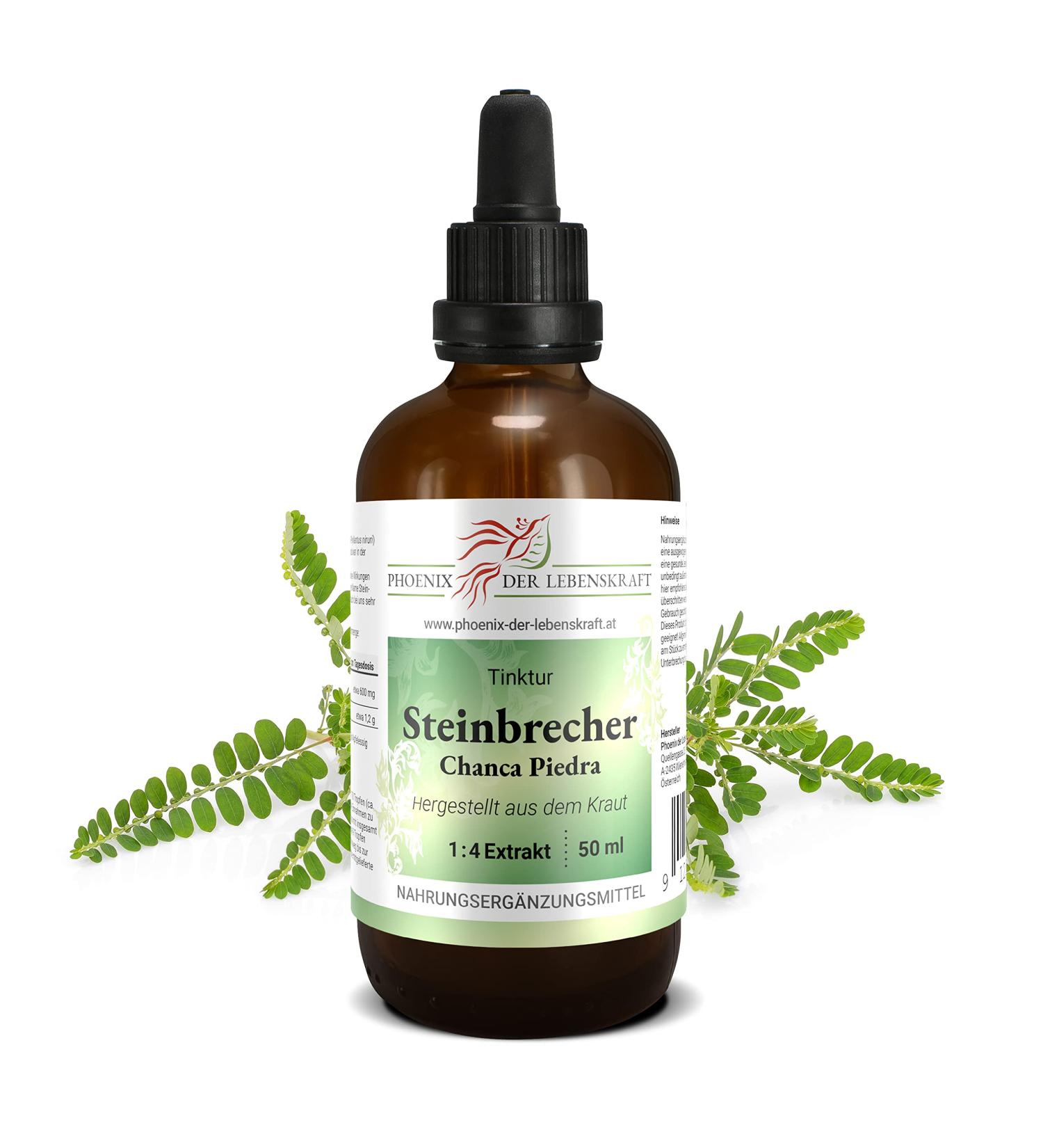 Premium Stone Crusher Tincture 100ml - Phyllanthus Niruri Drops Vegan 1:4 Extract Made in Austria - International Shipping - Buy Online on GoSupps.com