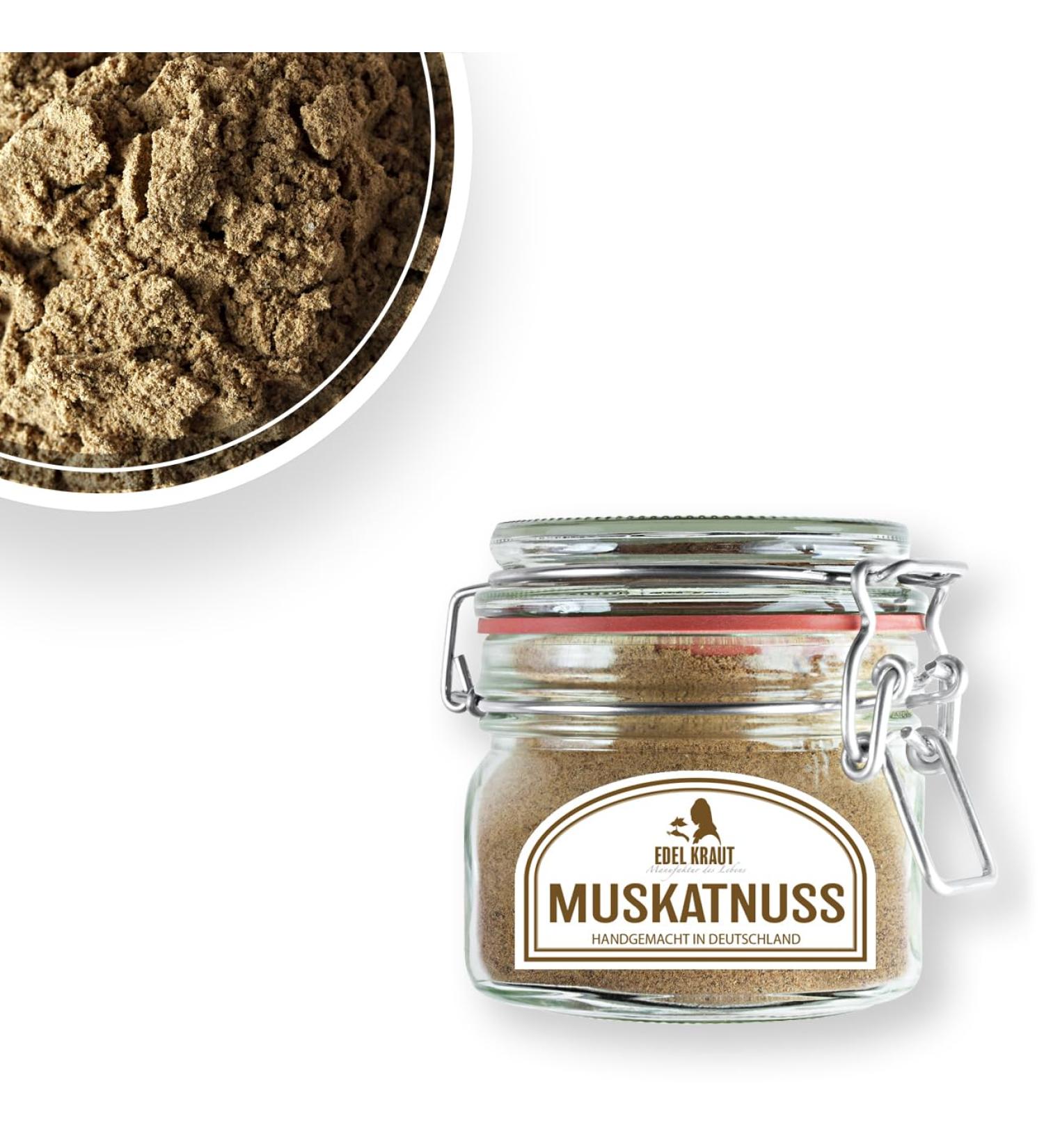 Buy Organic Muscat Grinding 130g | Noble Herb Premium Spice Blend | 100% Natural Nutmeg - Additive-Free Biologically Controlled - Buy Online on GoSupps.com