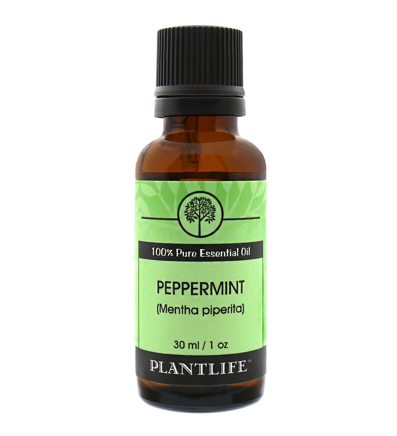 Plantlife Peppermint Aromatherapy Essential Oil - Straight from The Plant 100% Pure Therapeutic Grade - No Additives or Fillers - 30 ml Peppermint 1 Fl Oz (Pack of 1) - Buy Online on GoSupps.com