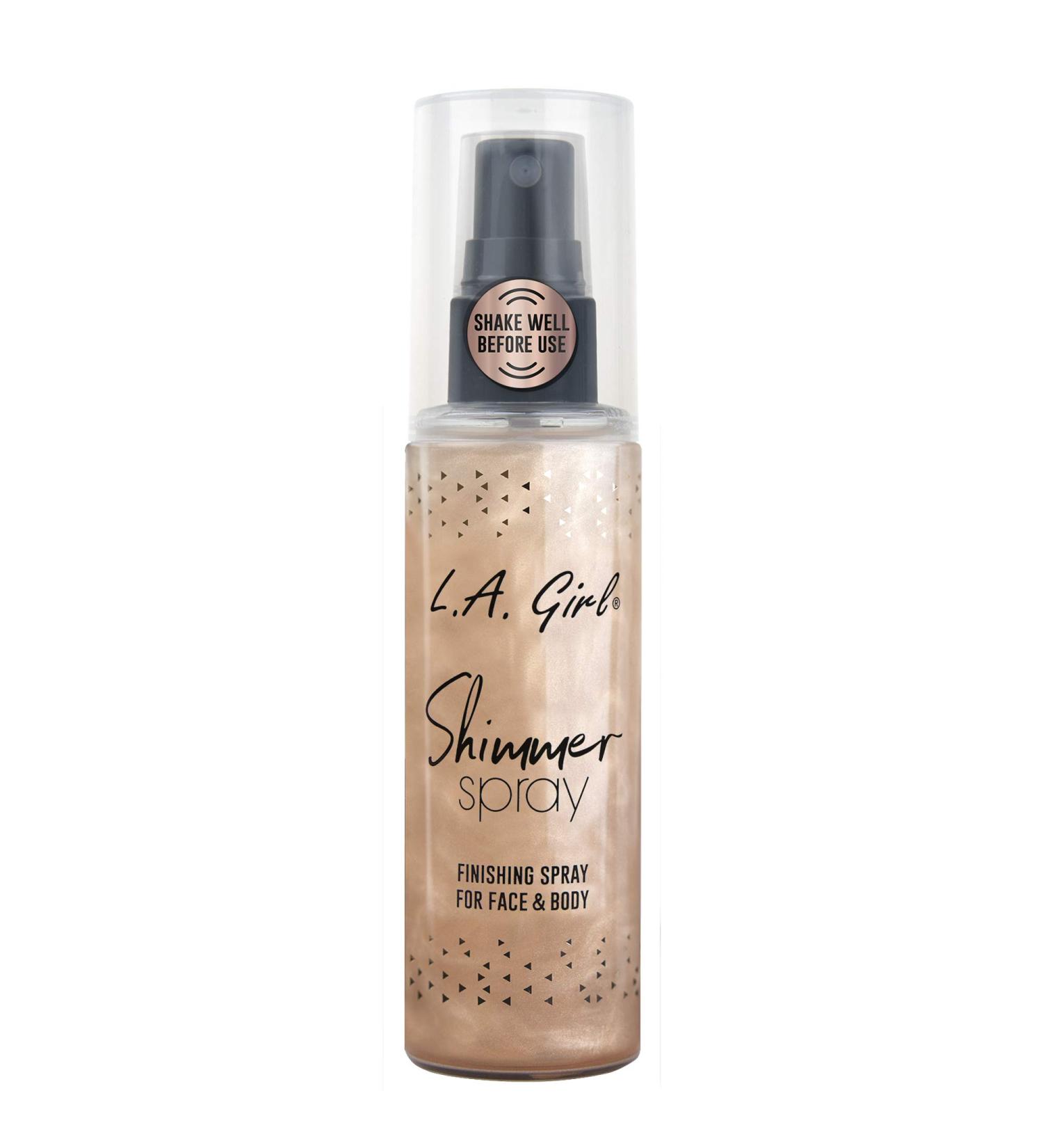 L.A. Girl Shimmer Spray Rose Gold - 2.7 Fl Oz | Cosmetics & Beauty Products - Buy Online on GoSupps.com