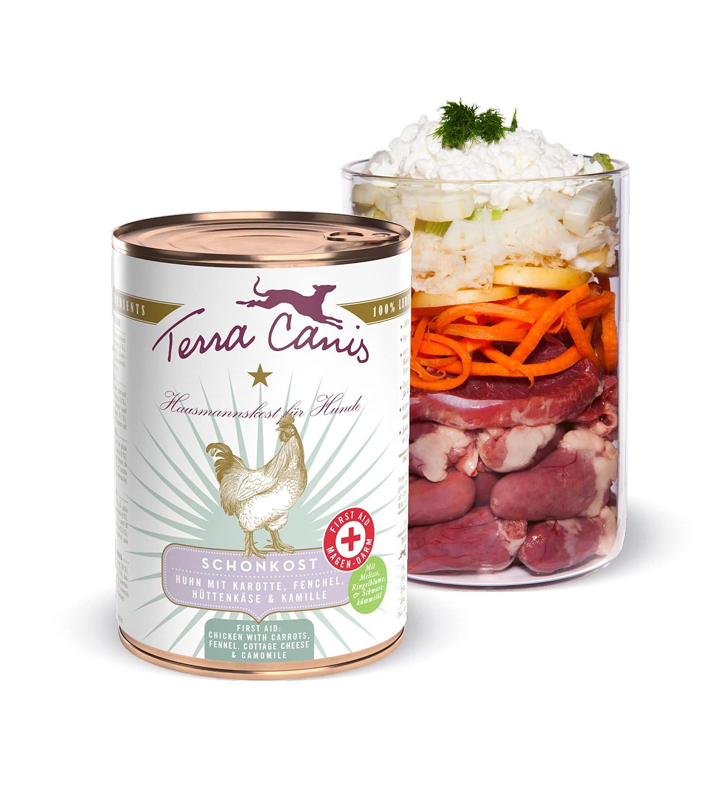 Terra Canis Huhn Carrot & Fennel - Premium Allergen-Free Gastrointestinal Supplement 400g | Grain & Gluten-Free Dietary Aid - Buy Online on GoSupps.com