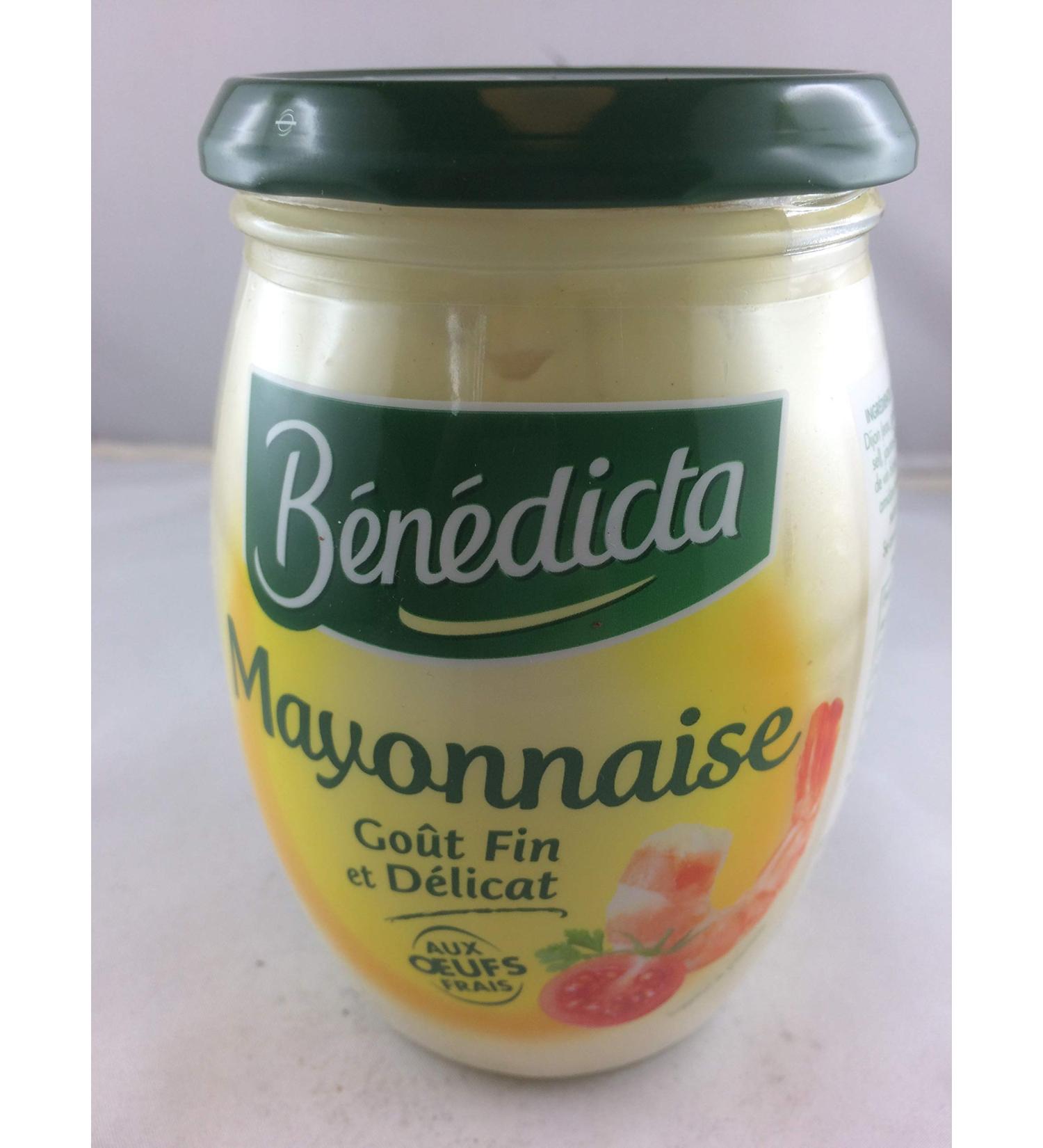 Plain Mayonnaise Benedicta Jar 510g