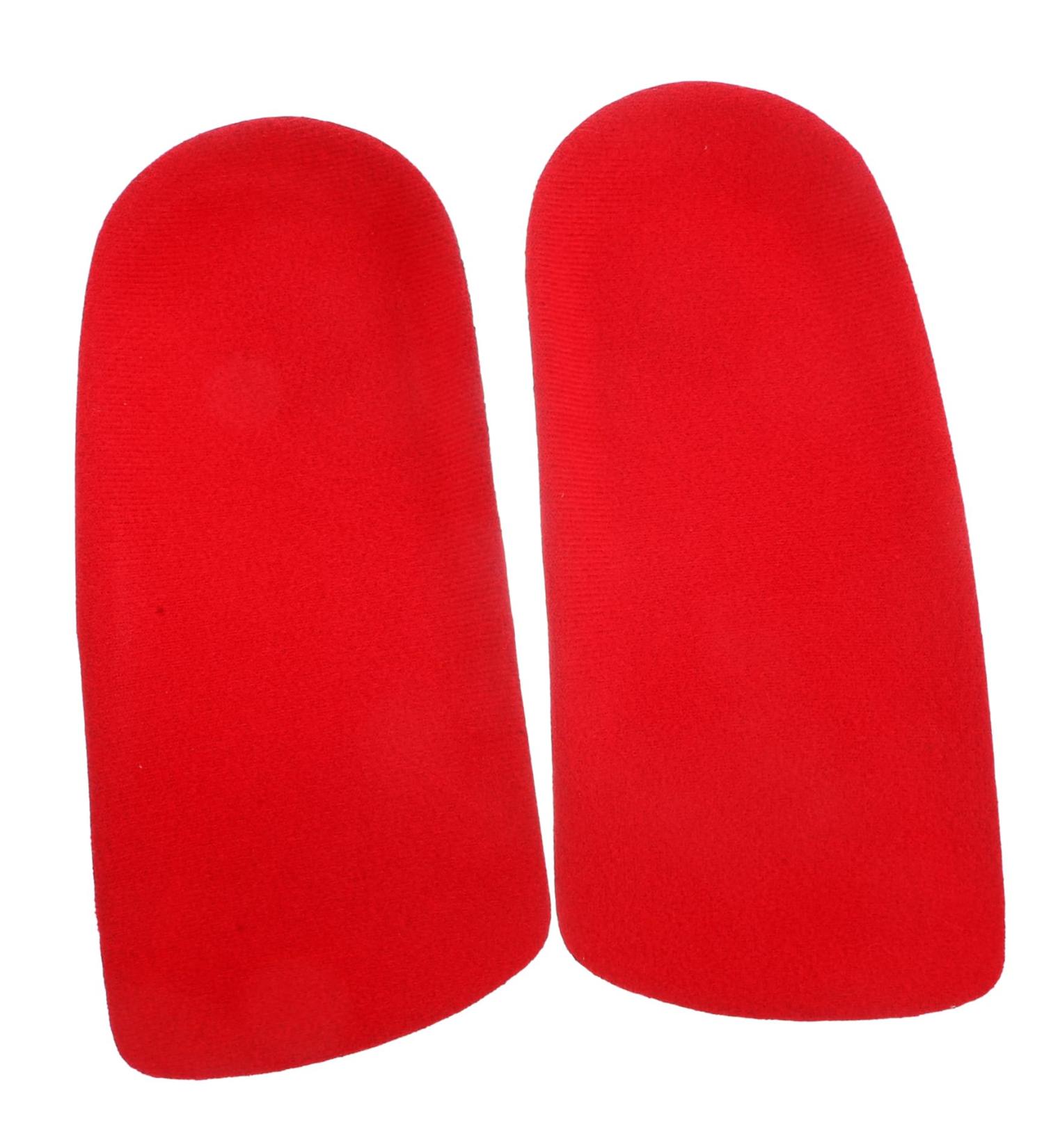 FOMIYES Orthotic Insoles for Fallen Arches - 2 Pairs for Men & Women Comfortable Plantar Support Disposable Red Heel Insoles - Buy Online on GoSupps.com