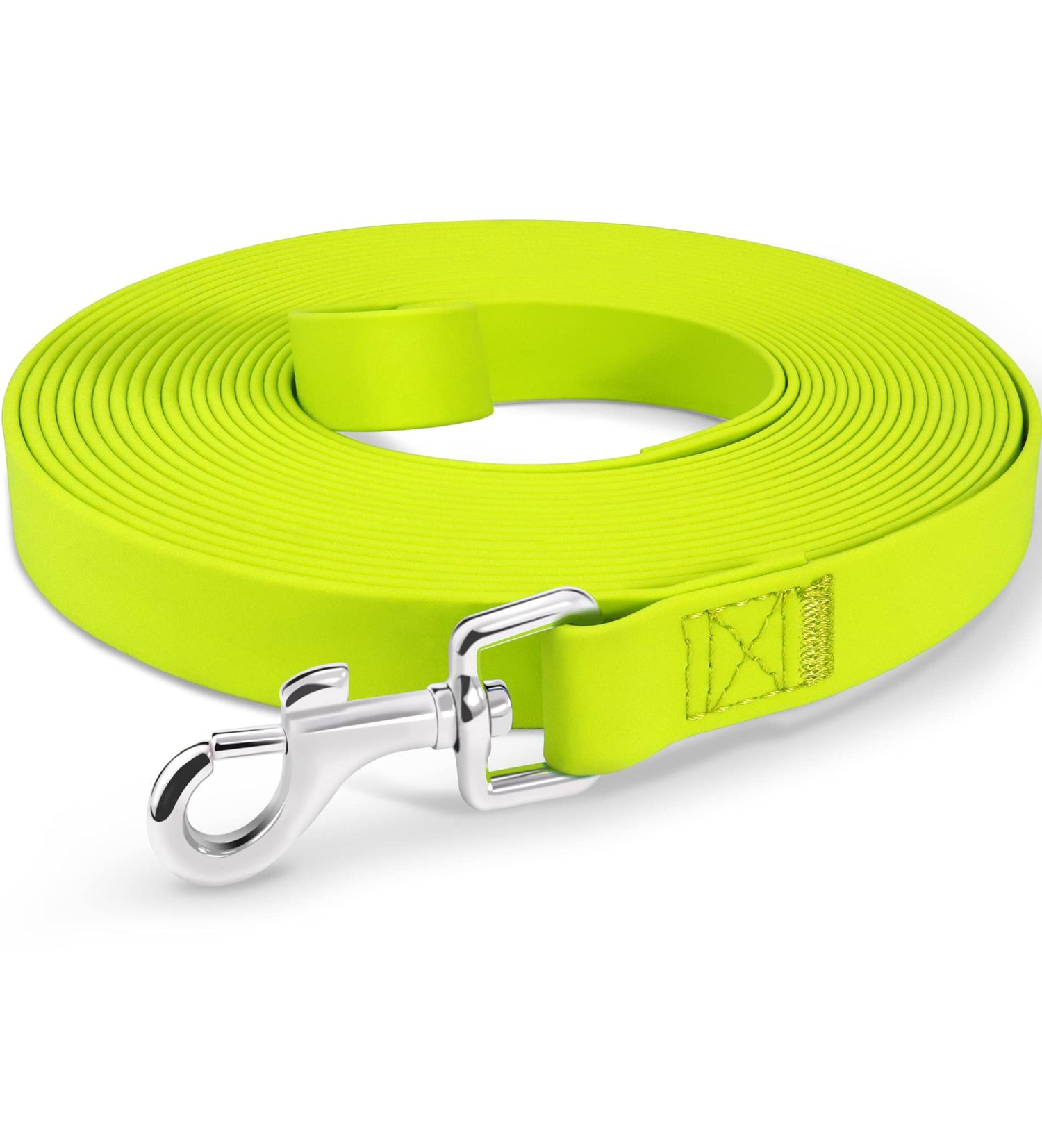 Joytale Waterproof Drag Line Leash for Dogs - 5m Neon Yellow Ideal for Medium to Extra Large Breeds - Buy Online on GoSupps.com