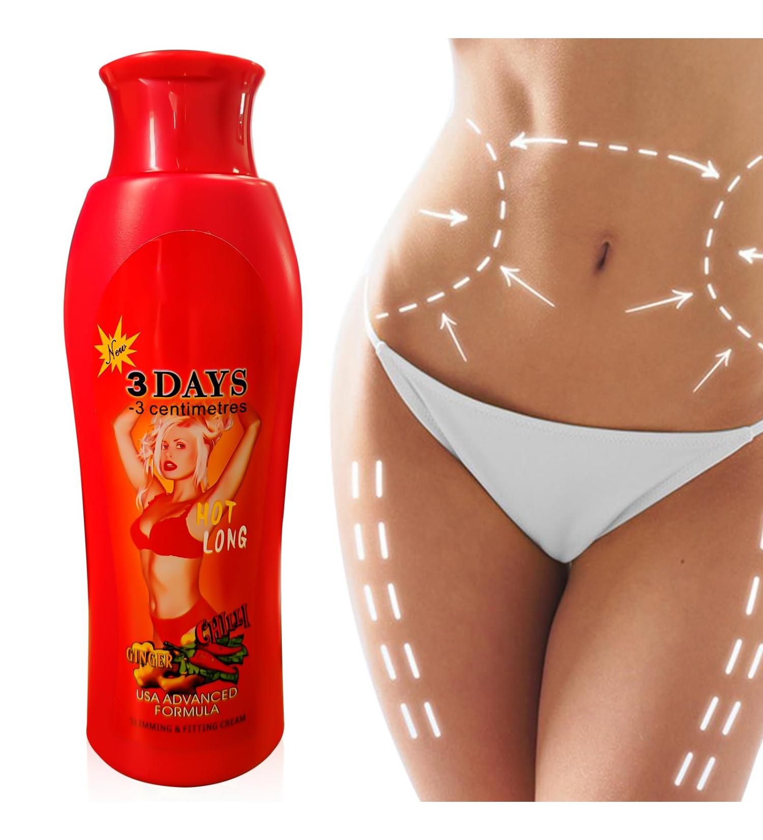 Buy Slimming Fitting Cream | Moisturizing Body Cream for Hips Abdomen & Buttocks | Reduce Cellulite & Firm Skin - Buy Online on GoSupps.com