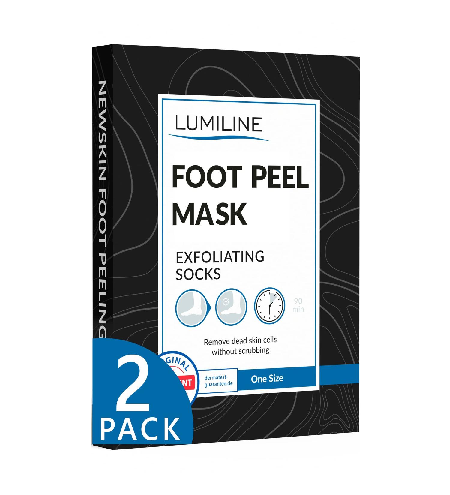 Exfoliating Foot Peel Mask for Baby Soft Feet - Dermatologically Tested, 2 Pairs (up to Size 12) - Buy Online on GoSupps.com