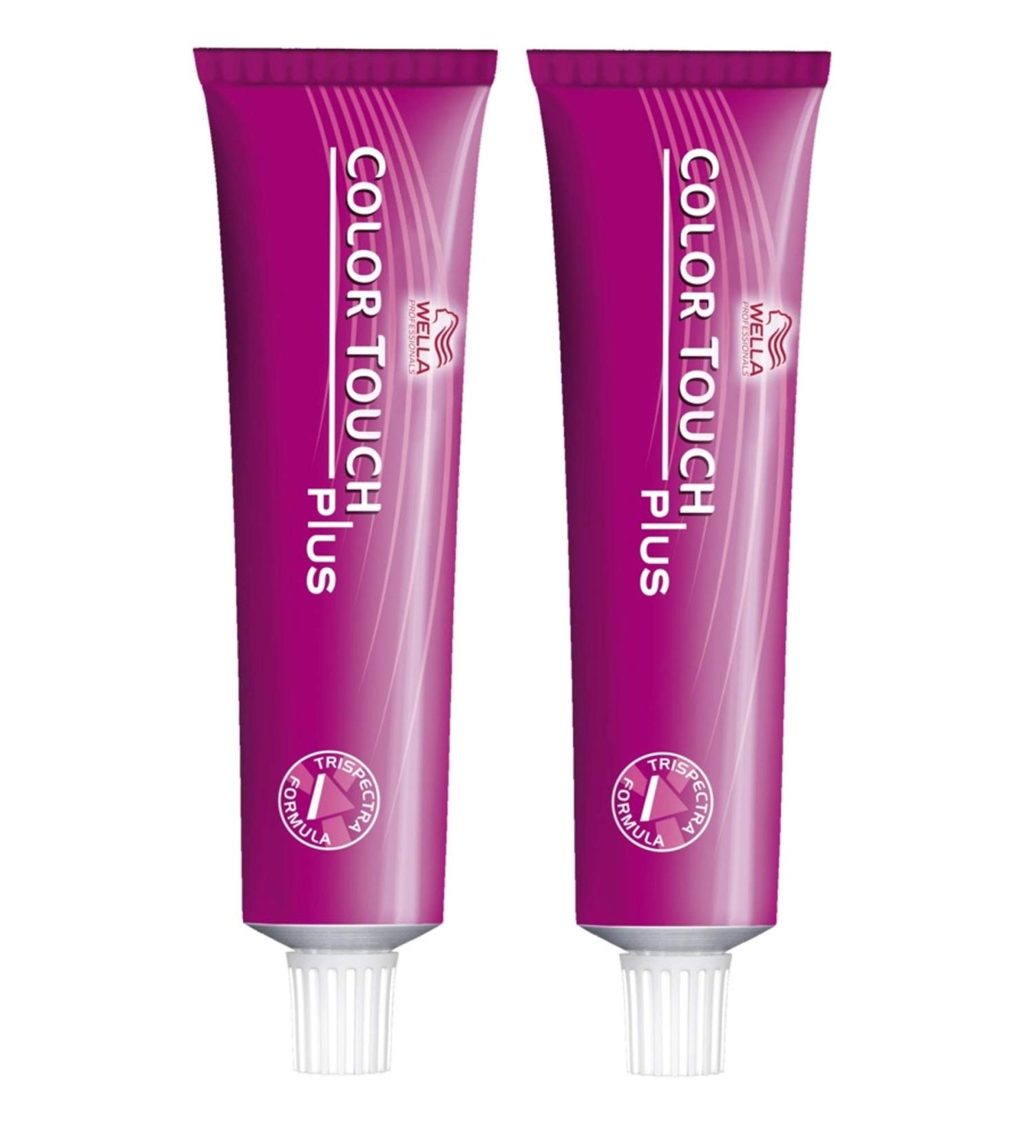Wella 2x Color Touch Plus 88/07 Light Blonde-Intensive Natural Brown 60 Ml
