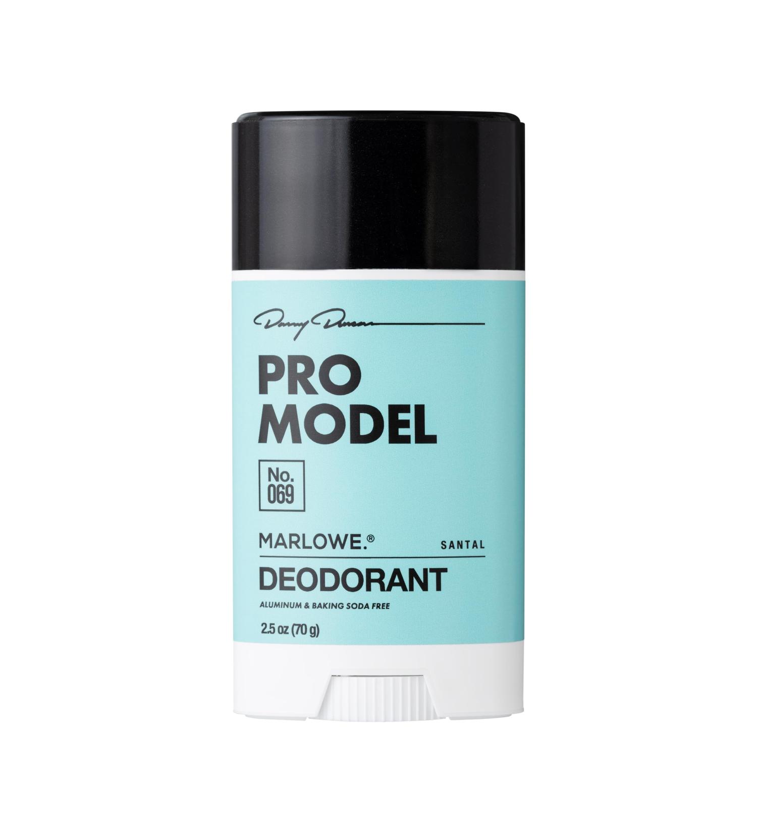 Marlowe. x Danny Duncan No. 069 Pro Model Deodorant Stick 2.5 oz | Aluminum-Free Baking Soda-Free Underarm & Body Deodorant | Santal Scent - Shop Internationally - Buy Online on GoSupps.com