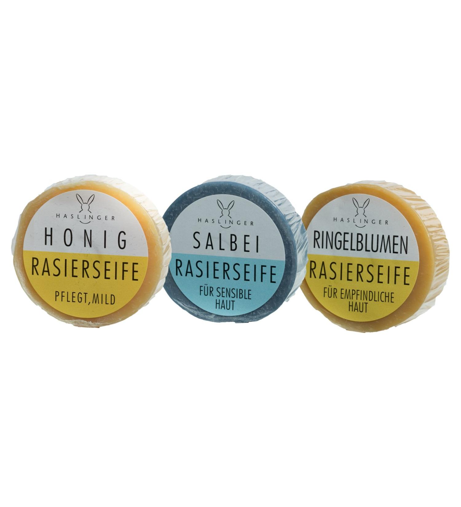 Pack of 3 Haslinger (Sage, Honey, Calendula)