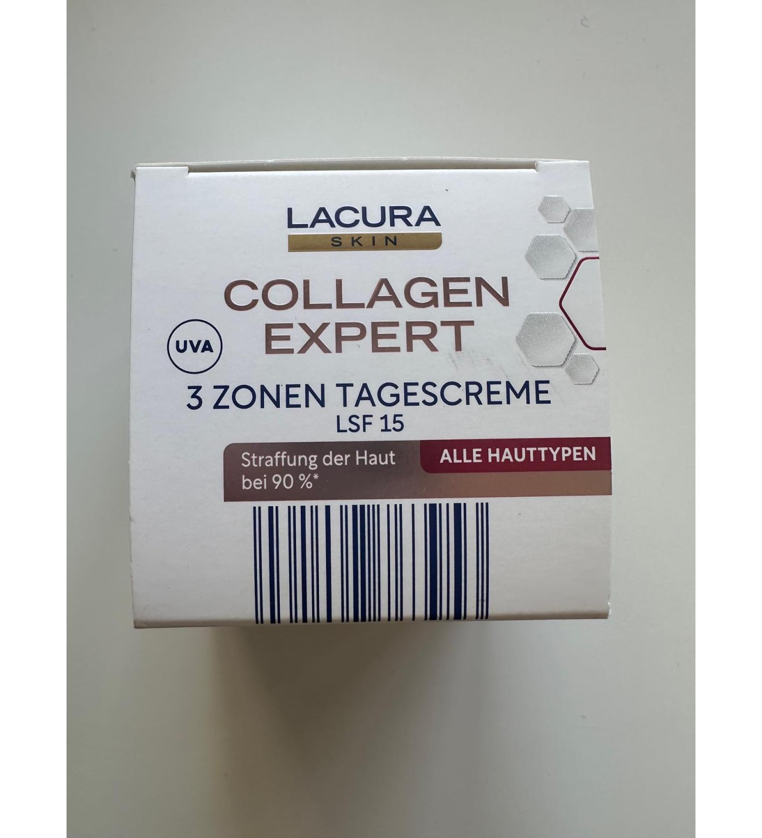  Lacura LACURA Collagen Hyaluronic Acid 3 Zone Face Cream 50 ml - Buy Online on GoSupps.com