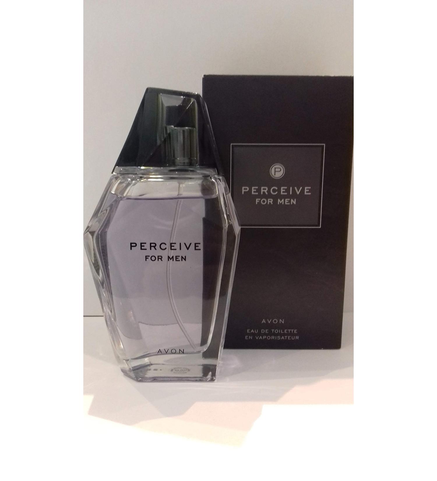 Avon Perceive Cologne Spray for Men 3.4 oz Fresh Aromatic Scent with Sparkling Citrus Sage and Cedarwood Clean and Long-Lasting Fragrance - Buy Online on GoSupps.com
