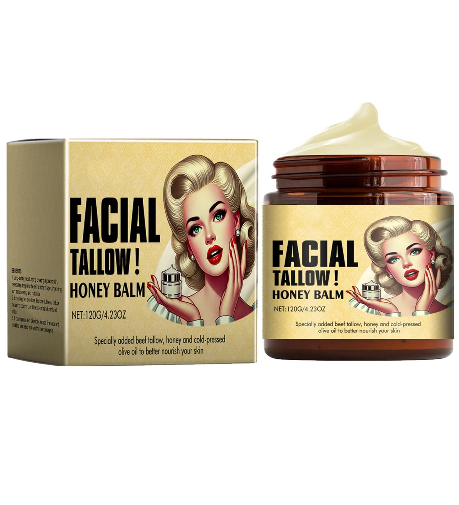 Mnozreo Talg and honeyball moisture insertive cream runneralg honeyball numerous honey balm hydrating and antiageing beef twentygreat of gravel 120 g 1 piece - Buy Online on GoSupps.com