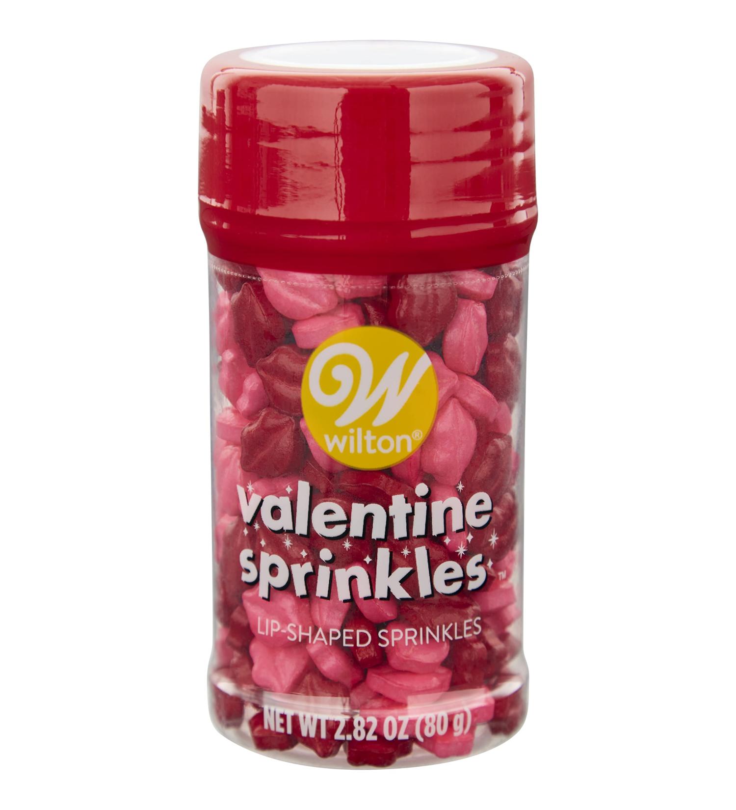 Red and Pink Candy Sprinkles 2.82 oz. - Buy Online on GoSupps.com