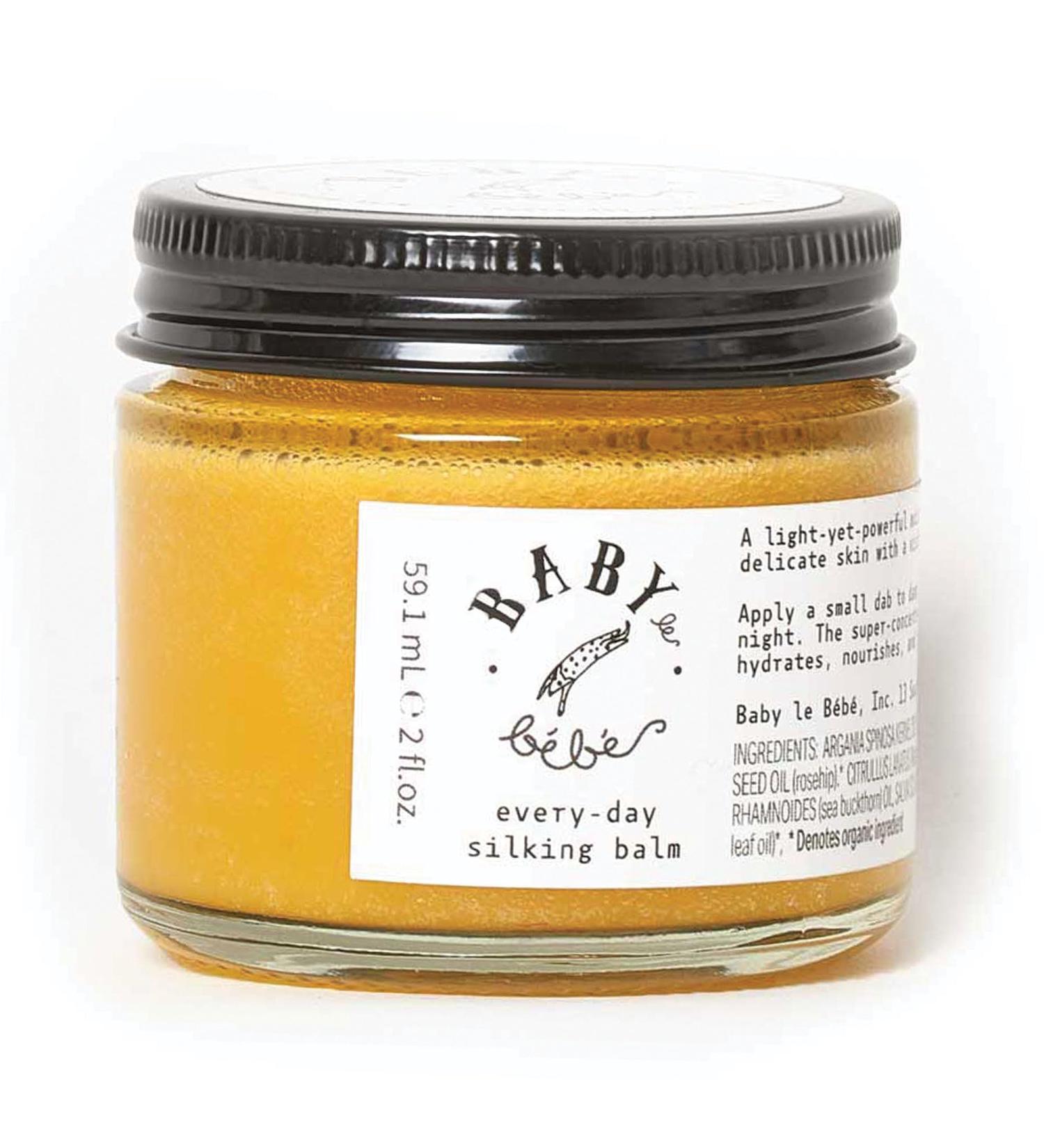 Baby le B b Everyday Silking Balm Hydrating Face Moisturizer- Natural Plant Based Formula with Watermelon Seed, Carrot Seed, Rosehip Oil- Lightweight, Fast Absorbing- 2 fl oz - Buy Online on GoSupps.com