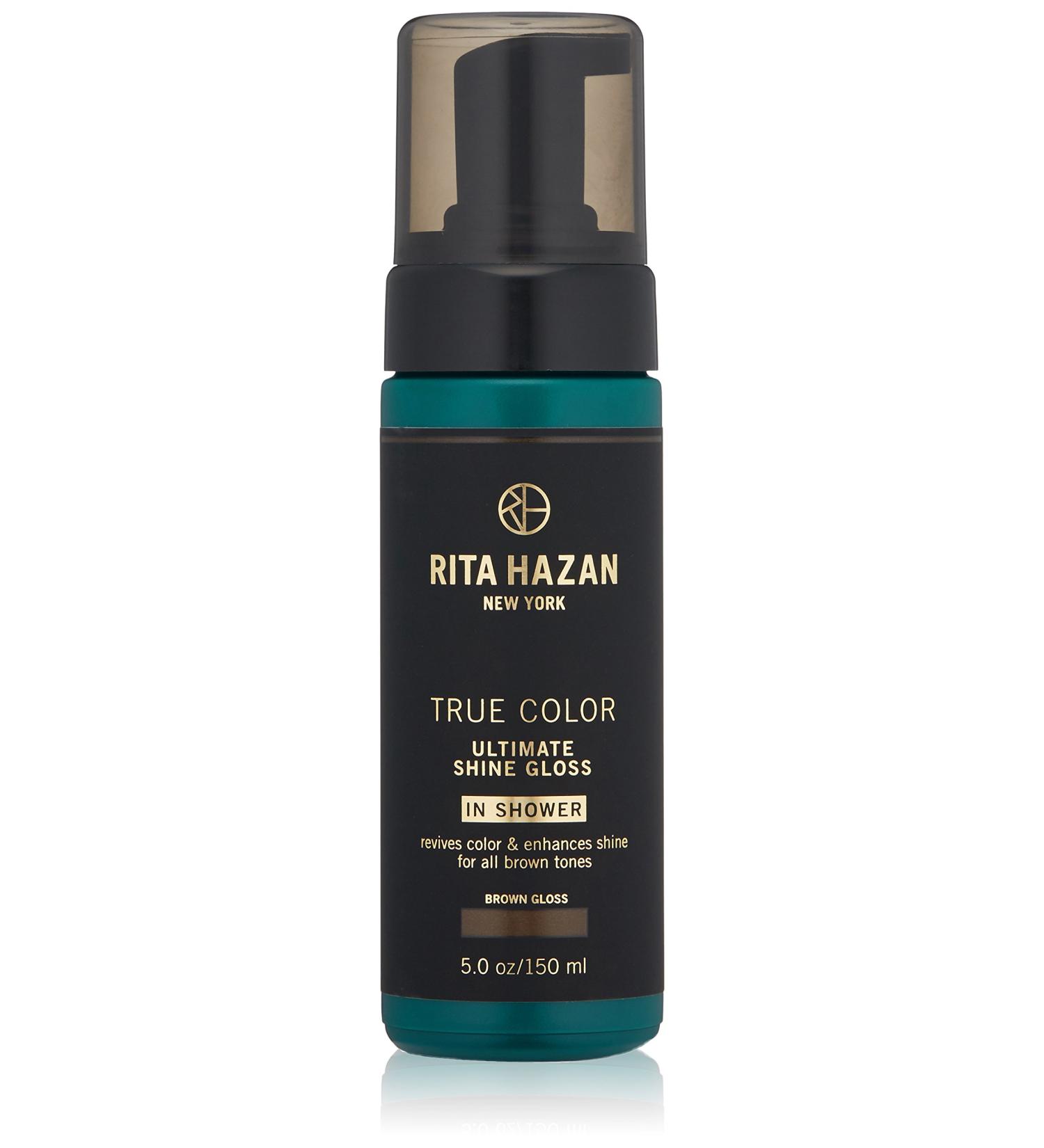 Rita Hazan Ultimate True Color Shine Gloss - Boost Hair Color with Healthy Hair Shine - Glazy Hair Treatment - New Package Design - 5 oz. Brown Hair Gloss - Buy Online on GoSupps.com