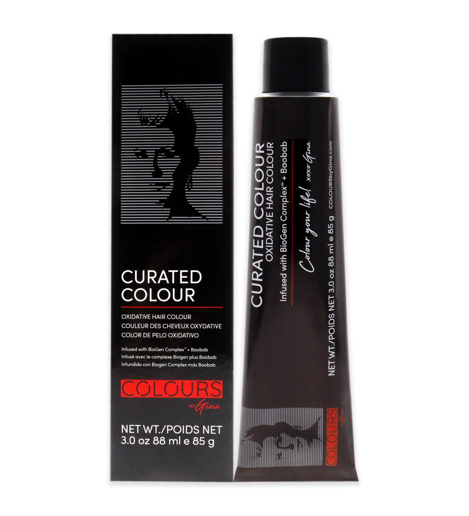 Curated Colour 9.1-9B Very Light Cool Blonde Hair Color by Colours By Gina - 3 oz | Unisex International Shipping - Buy Online on GoSupps.com