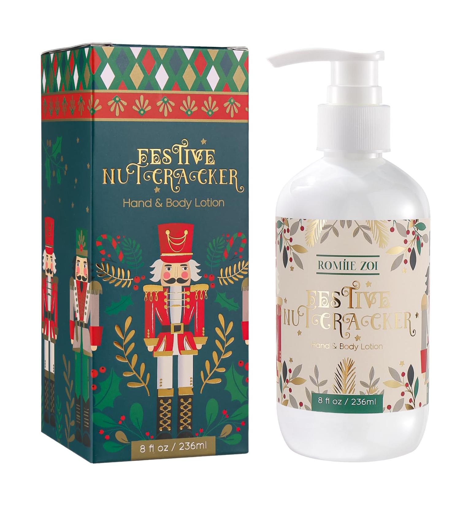 Buy Christmas Hand & Body Lotion with Shea Butter - The Nutcracker Aroma | 236 ML - Moisturizing Holiday Gift - Buy Online on GoSupps.com