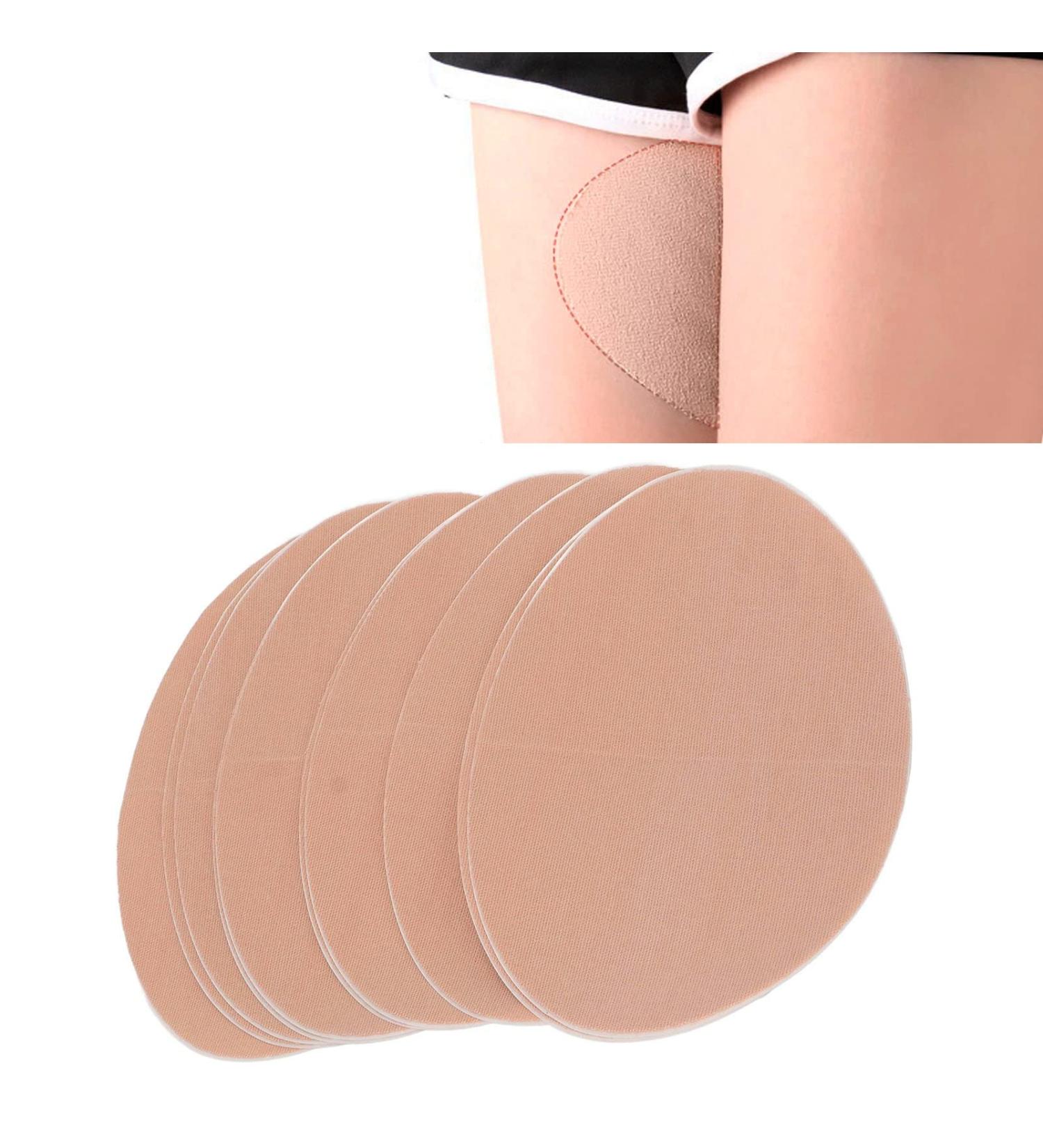Thigh Friction Pads - 10 Pcs High Elastic Cotton Self-Adhesive Chafing Prevention Patch | Wear Resistant Thigh Shield - Buy Online on GoSupps.com